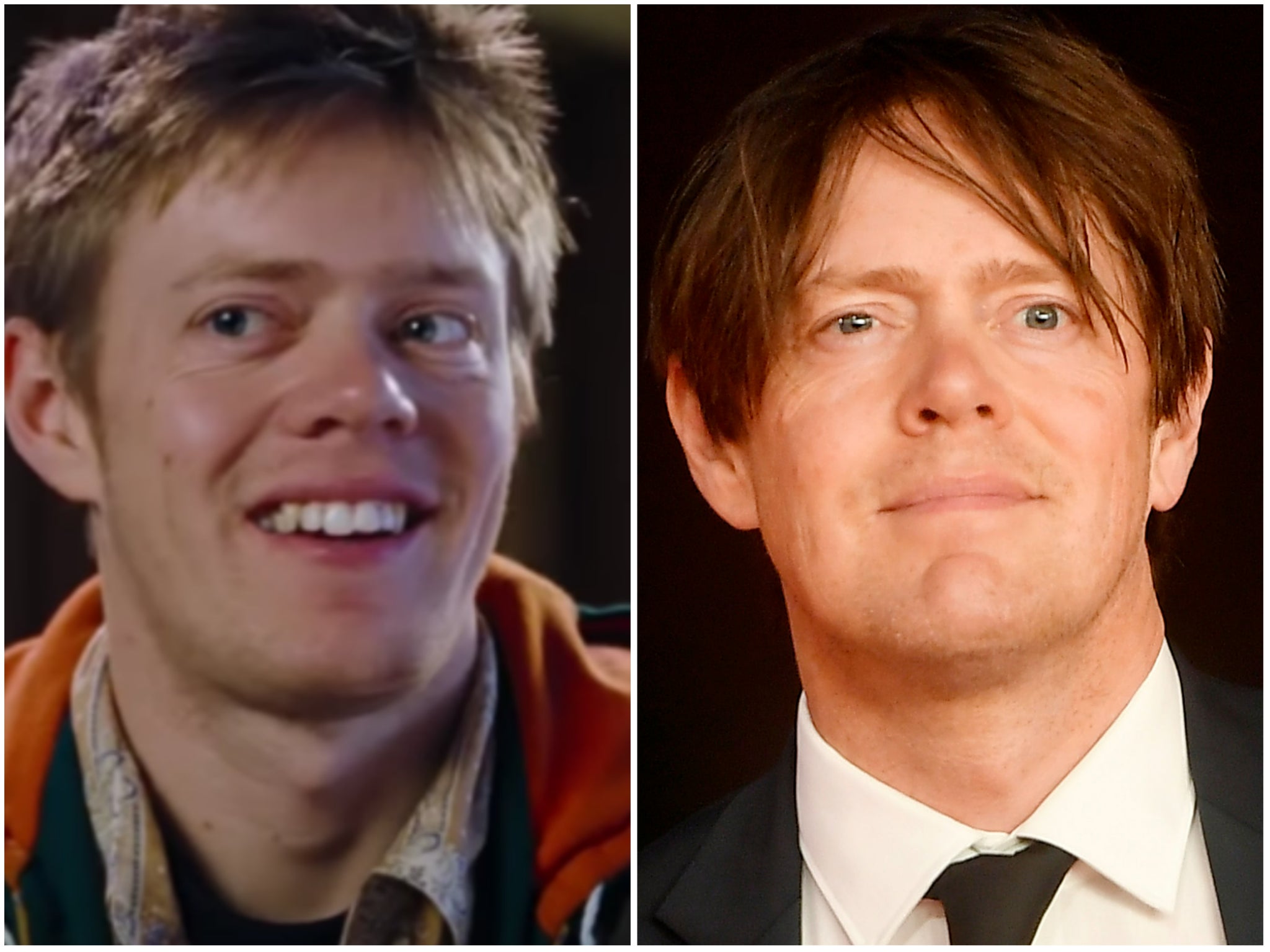 Kris Marshall in ‘Love Actually’ and in 2021