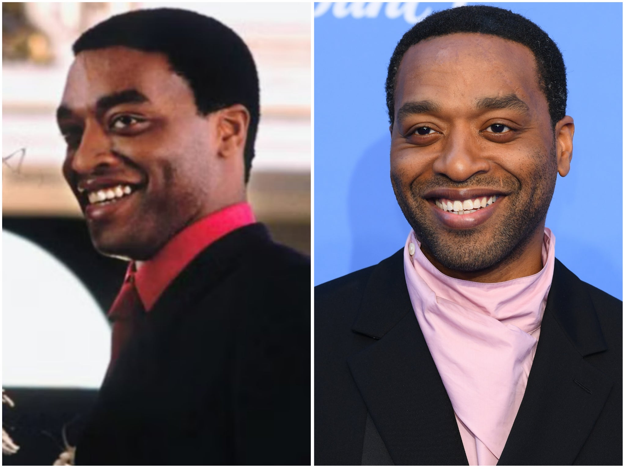 Chiwetel Ejiofor in ‘Love Actually’ and in 2022