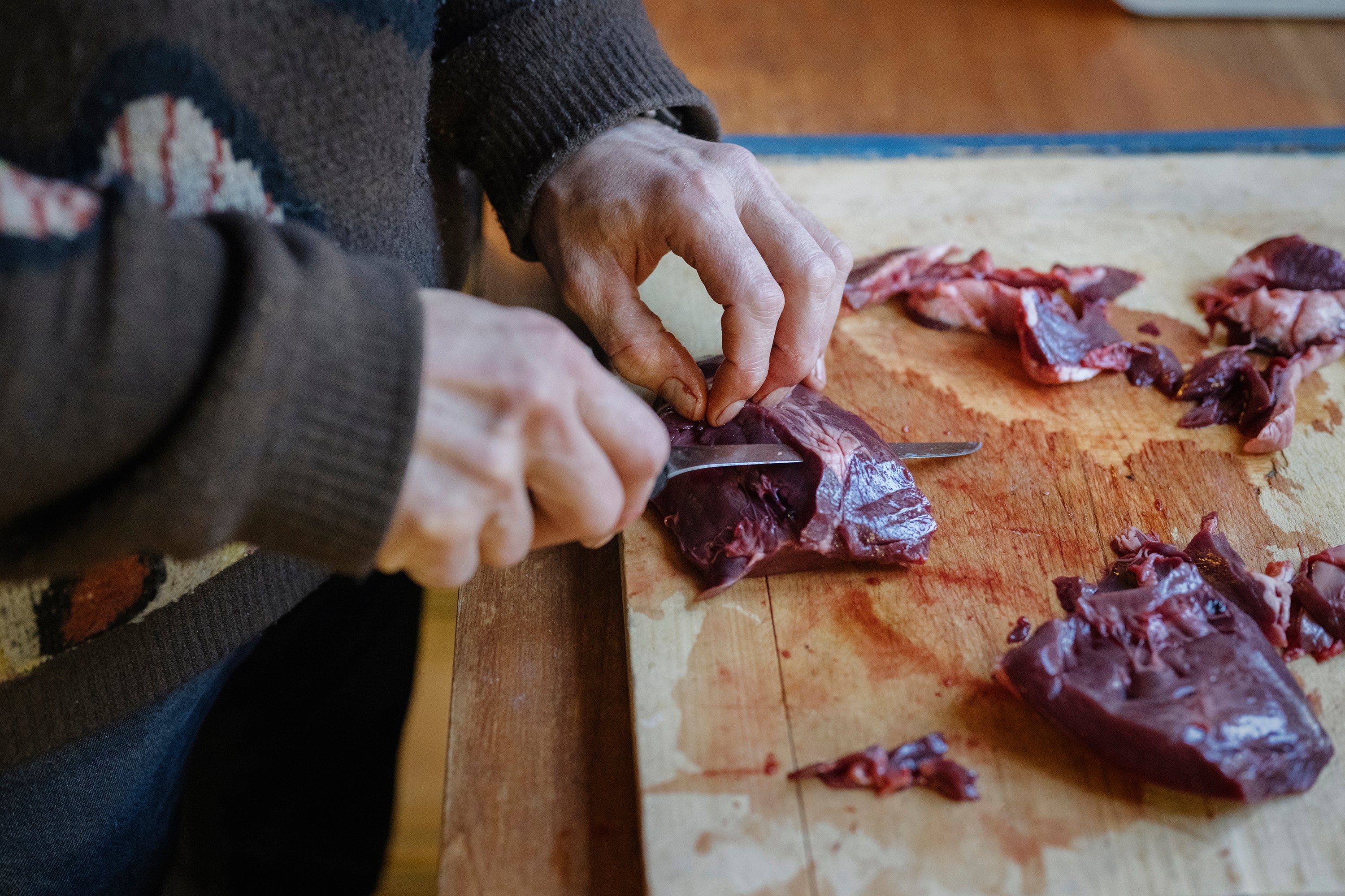 In Sami culture, there is a practice of using every part possible of the reindeer