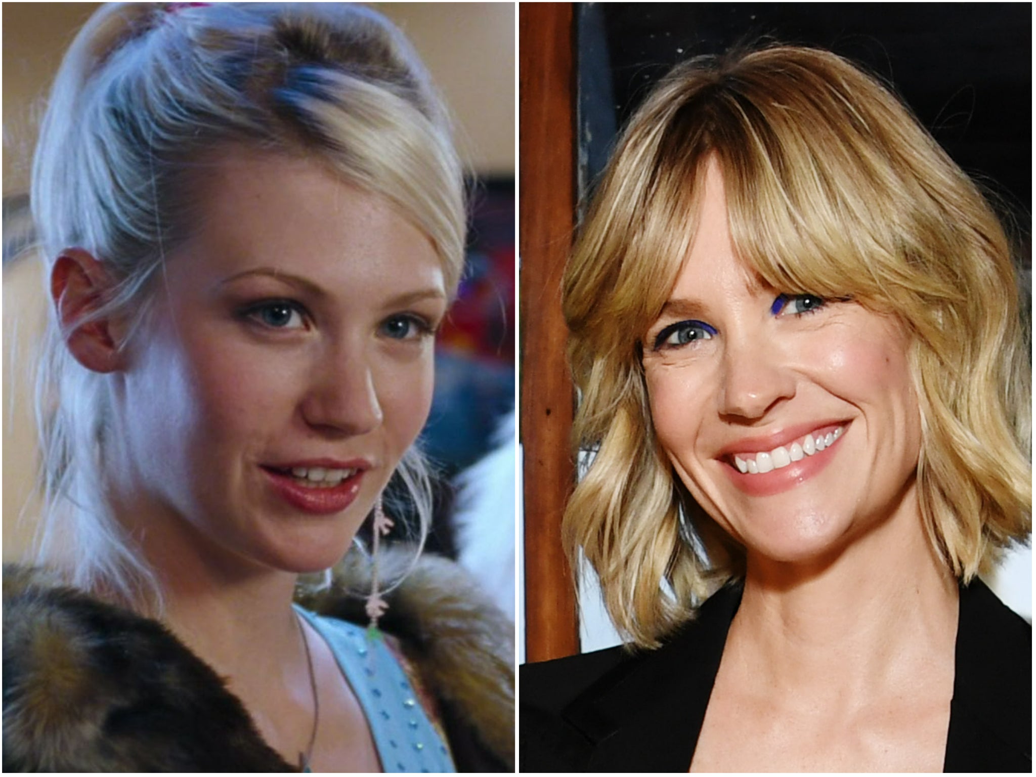 January Jones in ‘Love Actually’ and in 2022