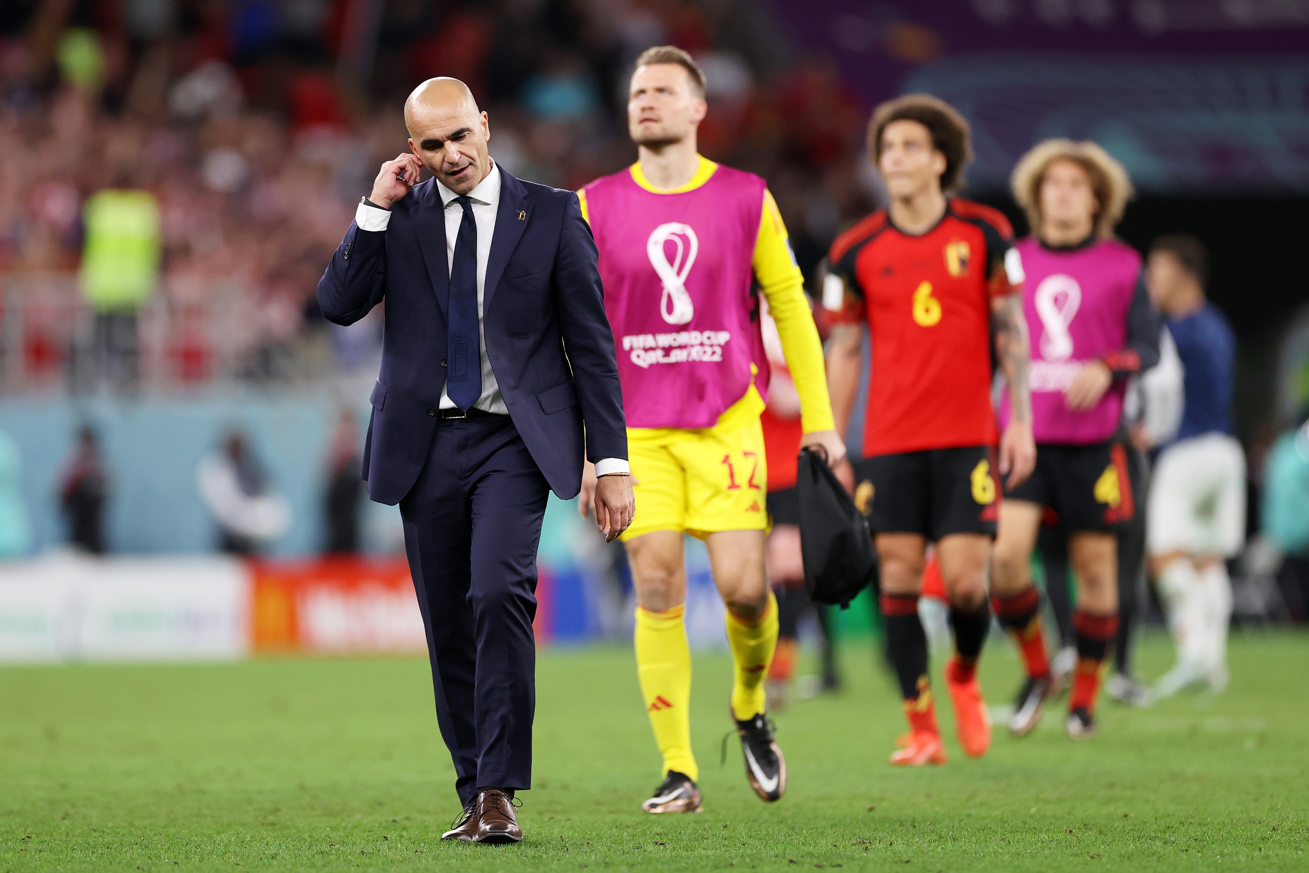 Roberto Martinez’s job as Belgium boss is on the line