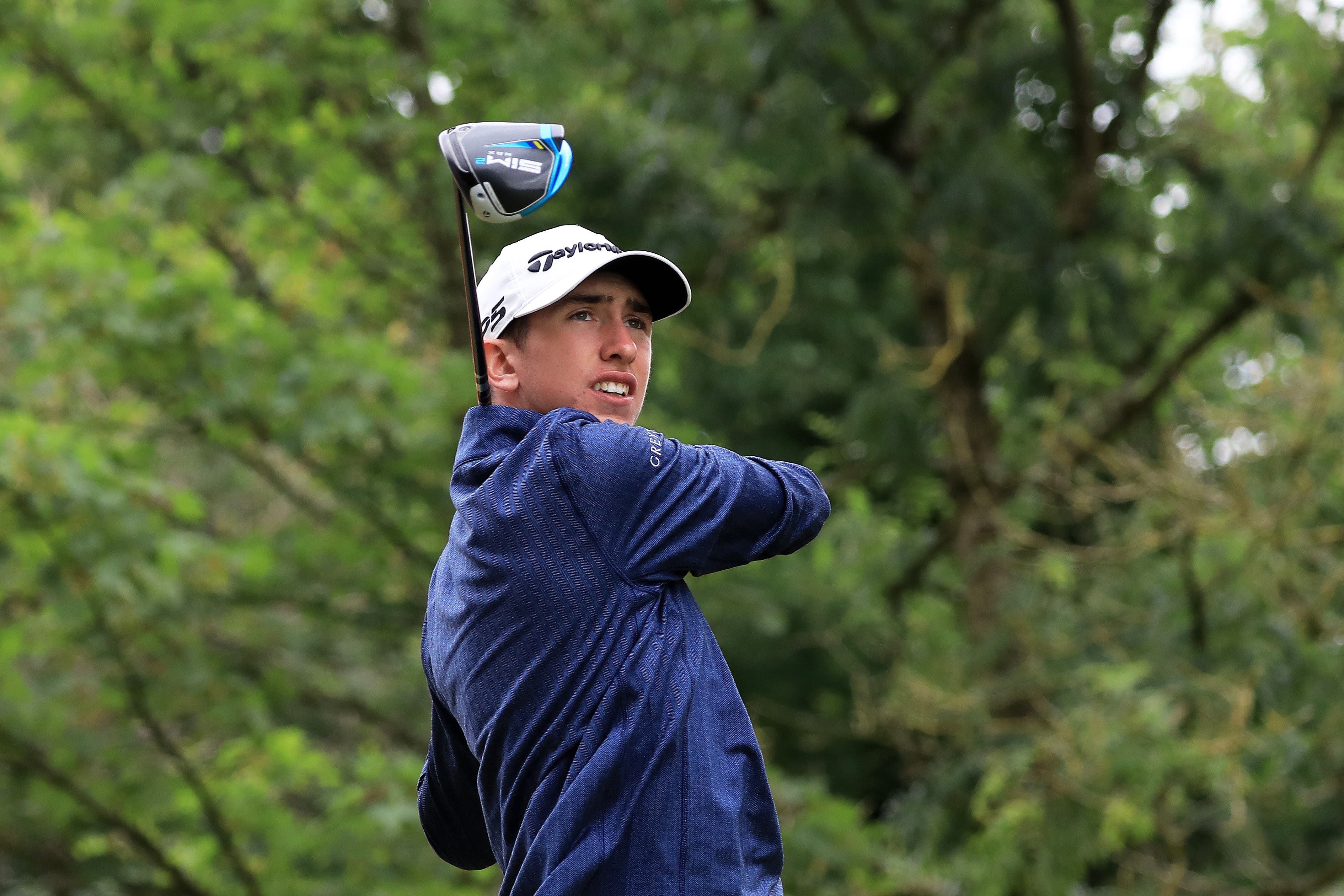 Tom McKibbin made a hole-in-one in his opening 67 in the SA Open (Peter Morrison/PA)