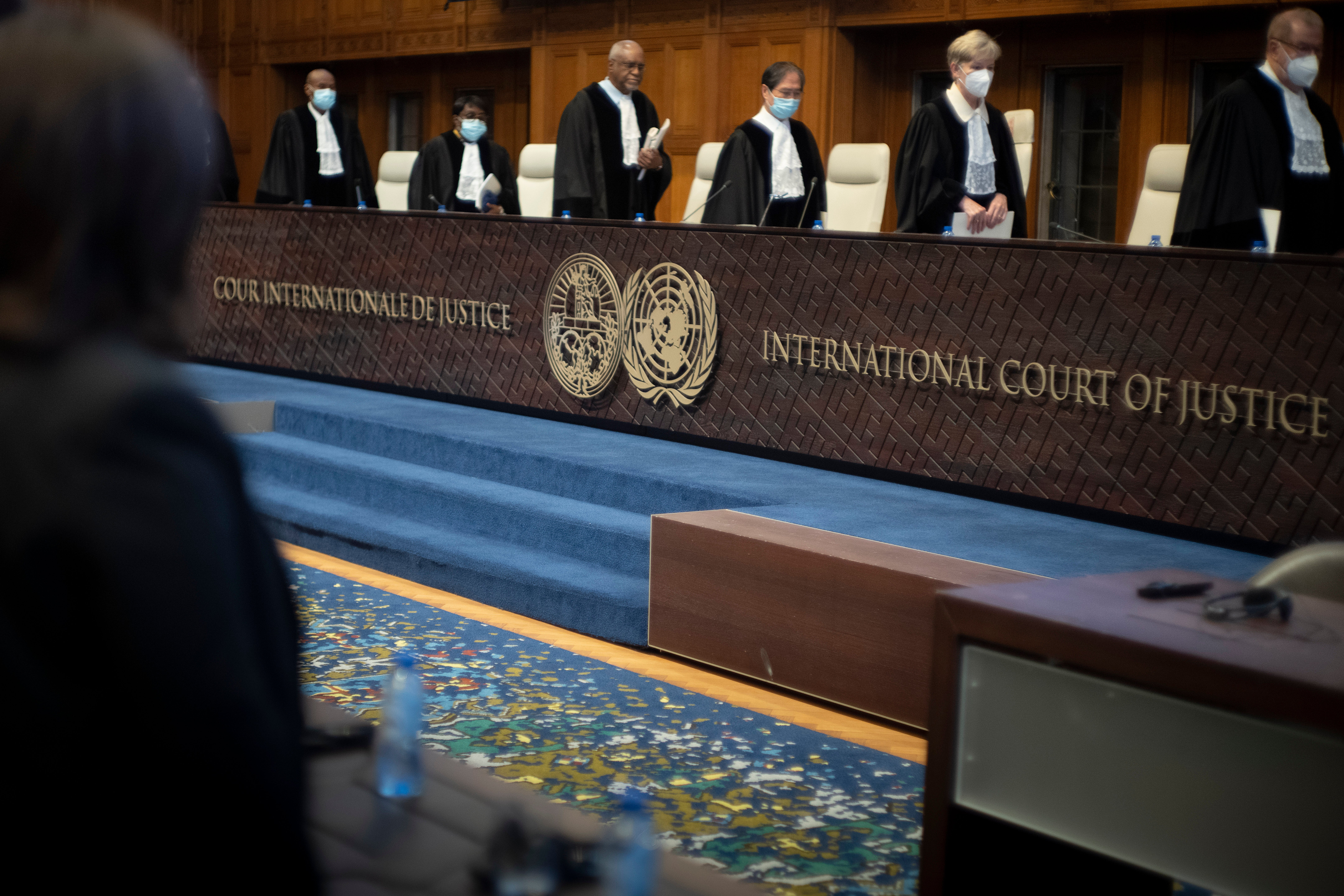 Netherlands World Court South America River Ruling