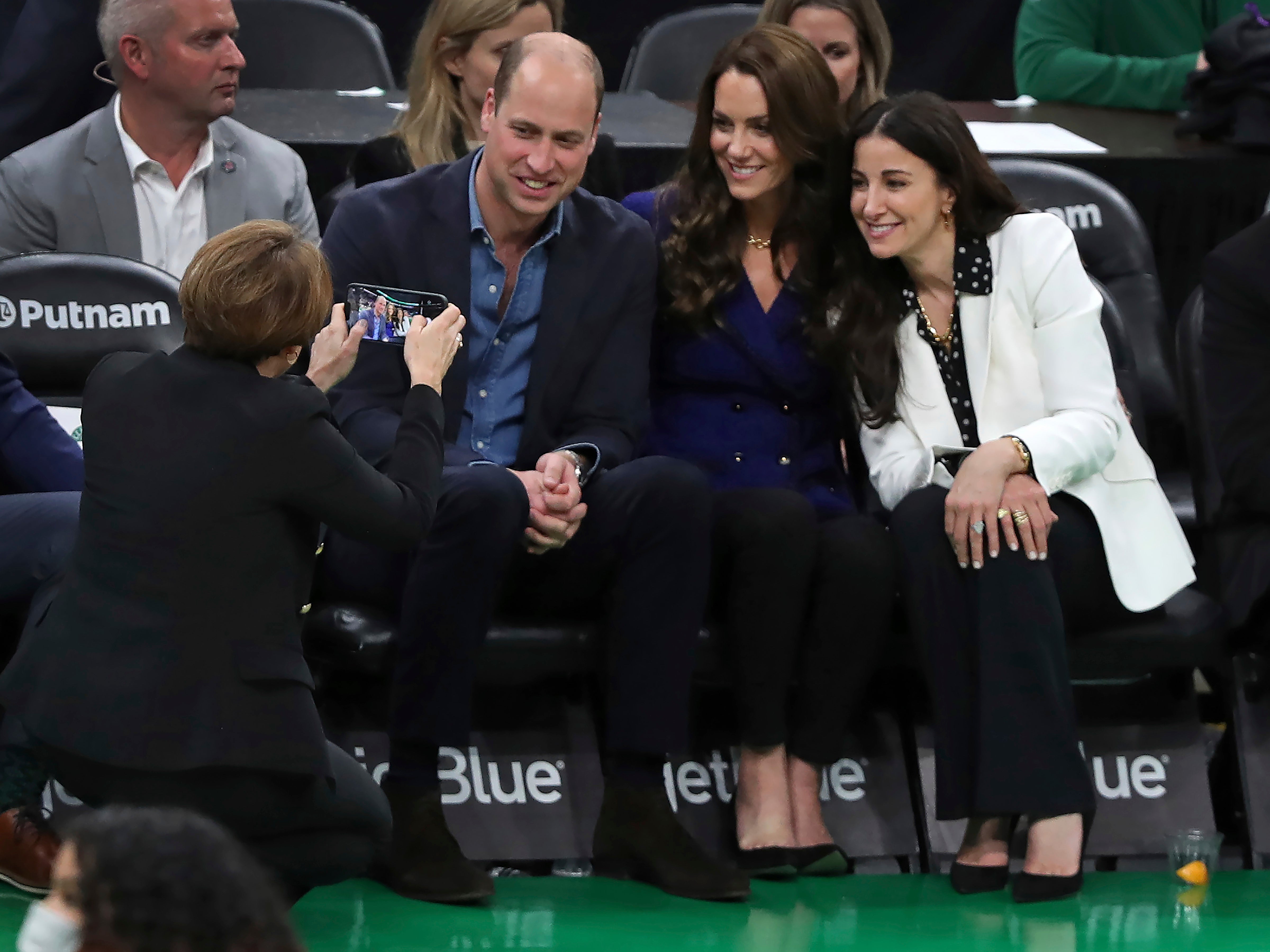 Britain US Royals Celtics Heat Basketball