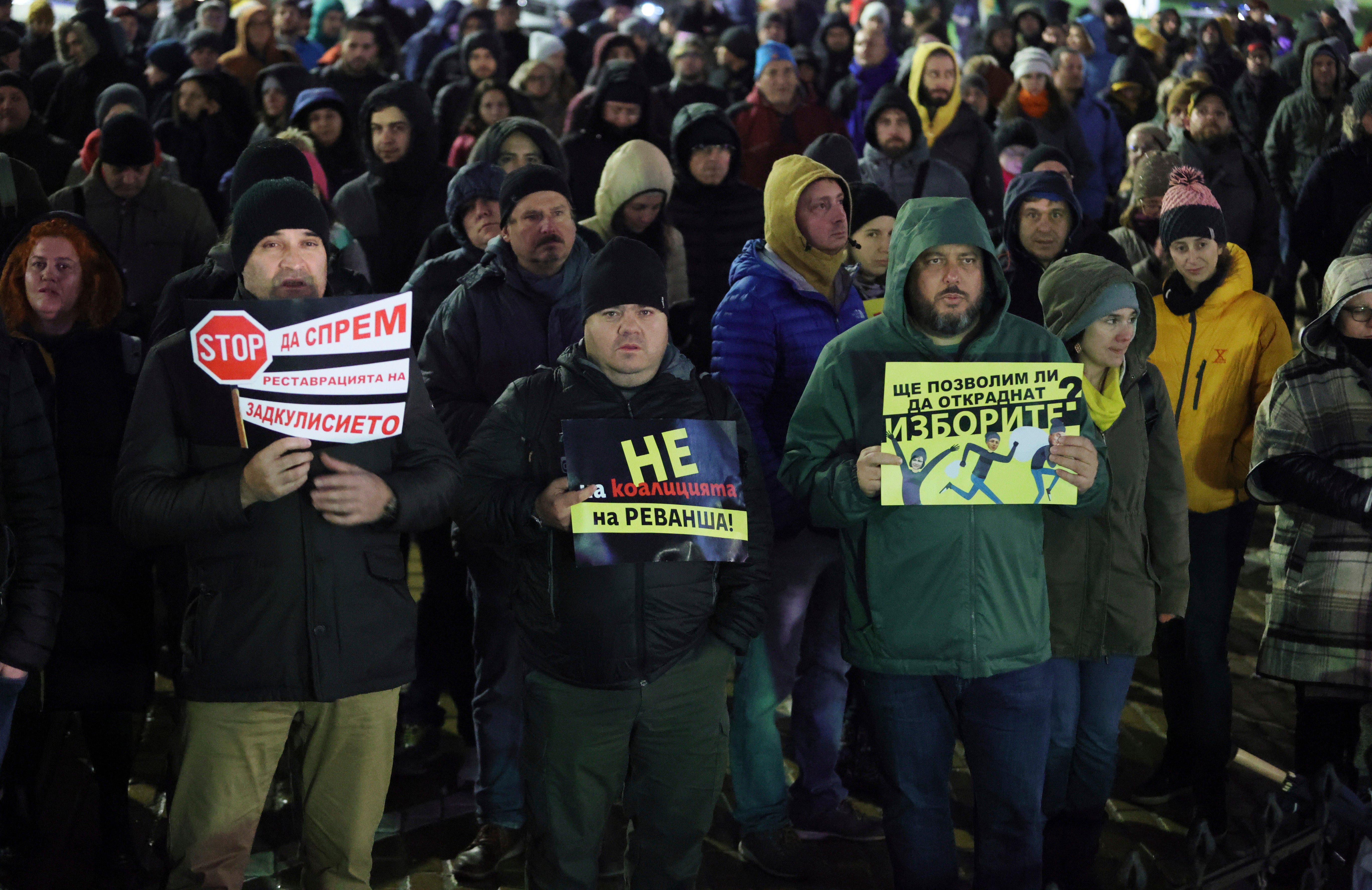 Bulgaria Elections Protest