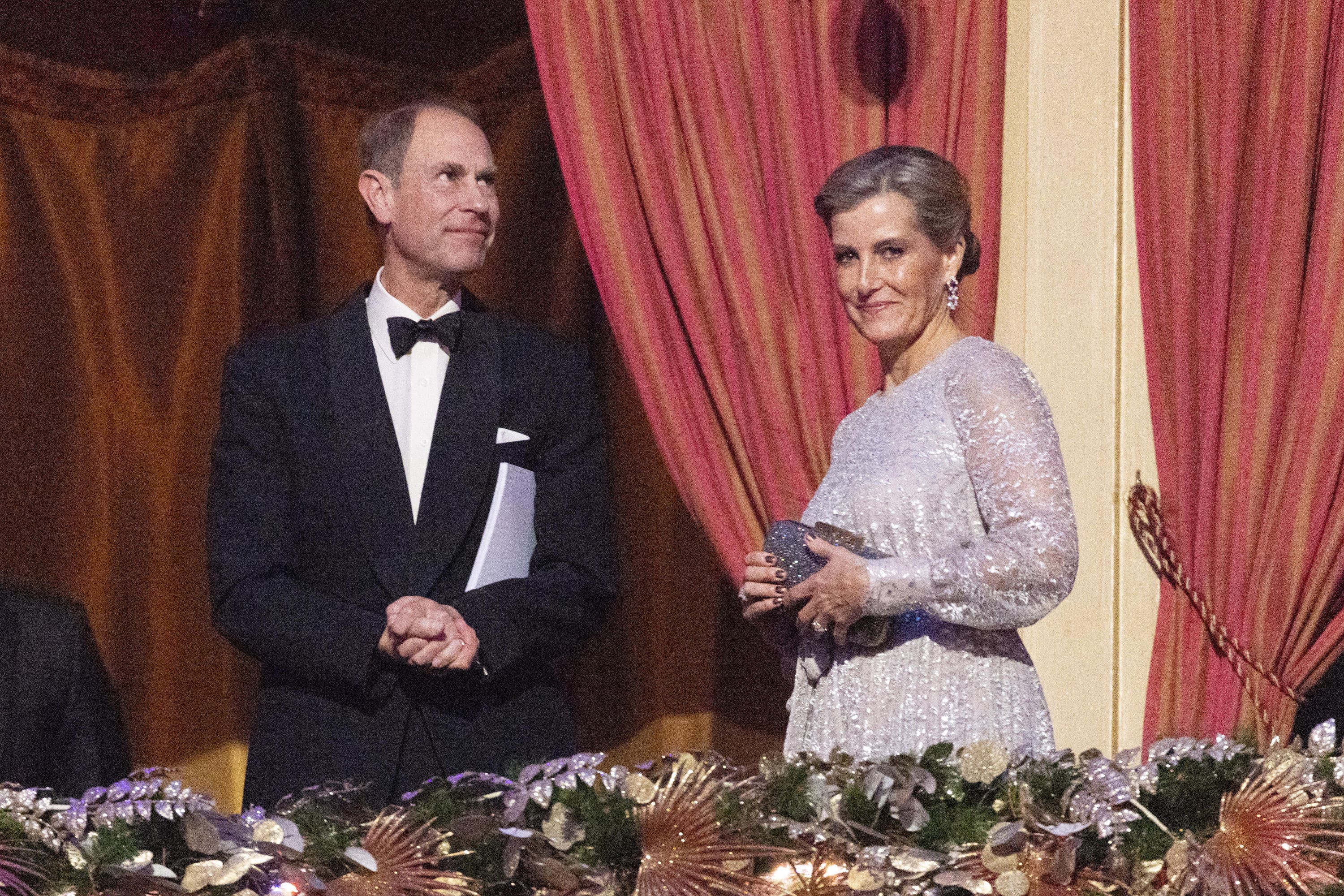 The Earl and Countess of Wessex got a standing ovation (David Parry/PA)