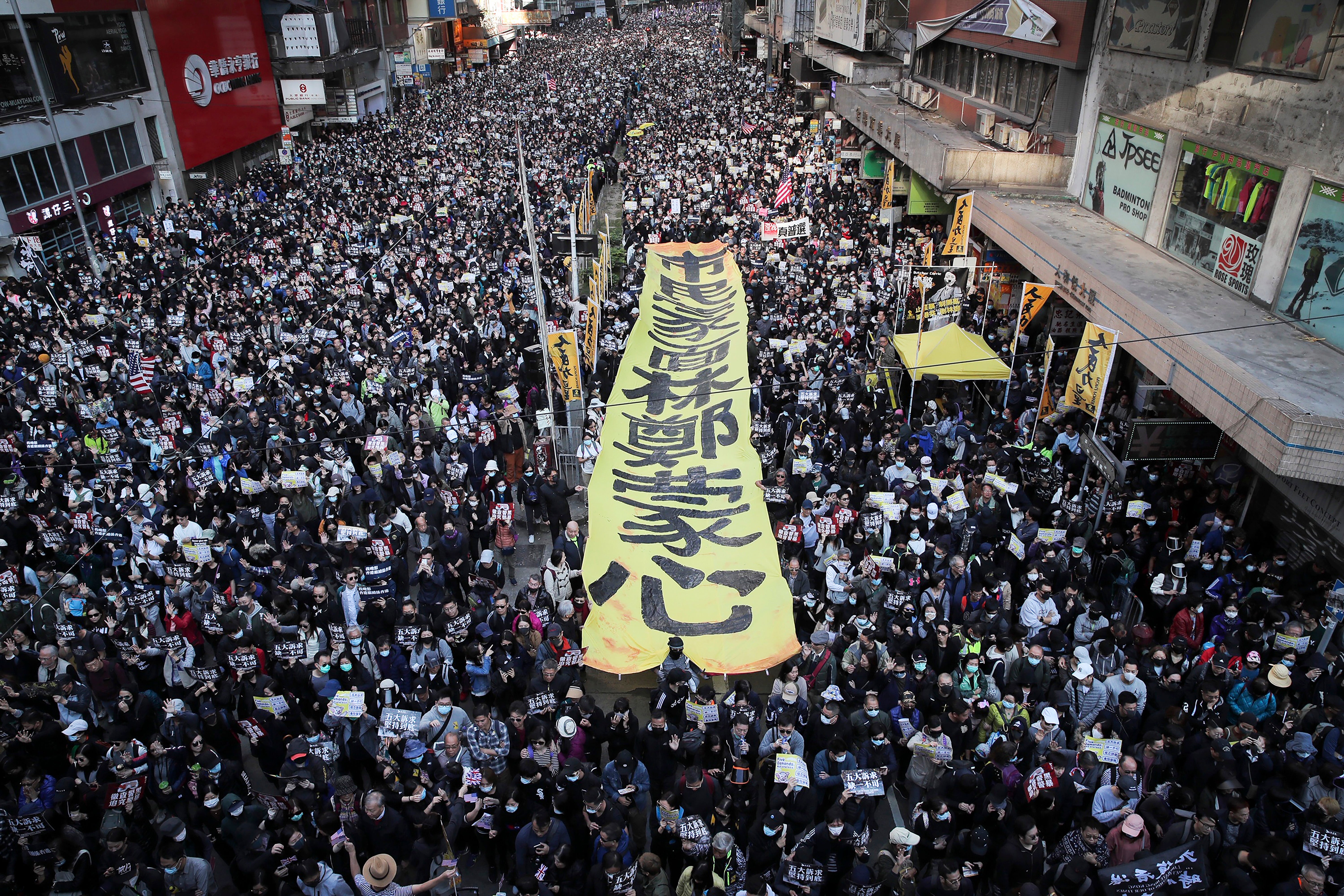 More than 1,800 political prisoners have been detained in Hong Kong in a crackdown since mass pro-democracy protests in 2019