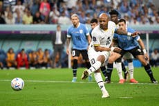 Ghana haunted by Uruguay again as World Cup history repeats itself 