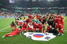 Hwang Hee-Chan strikes dramatic winner to send South Korea through after beating Portugal