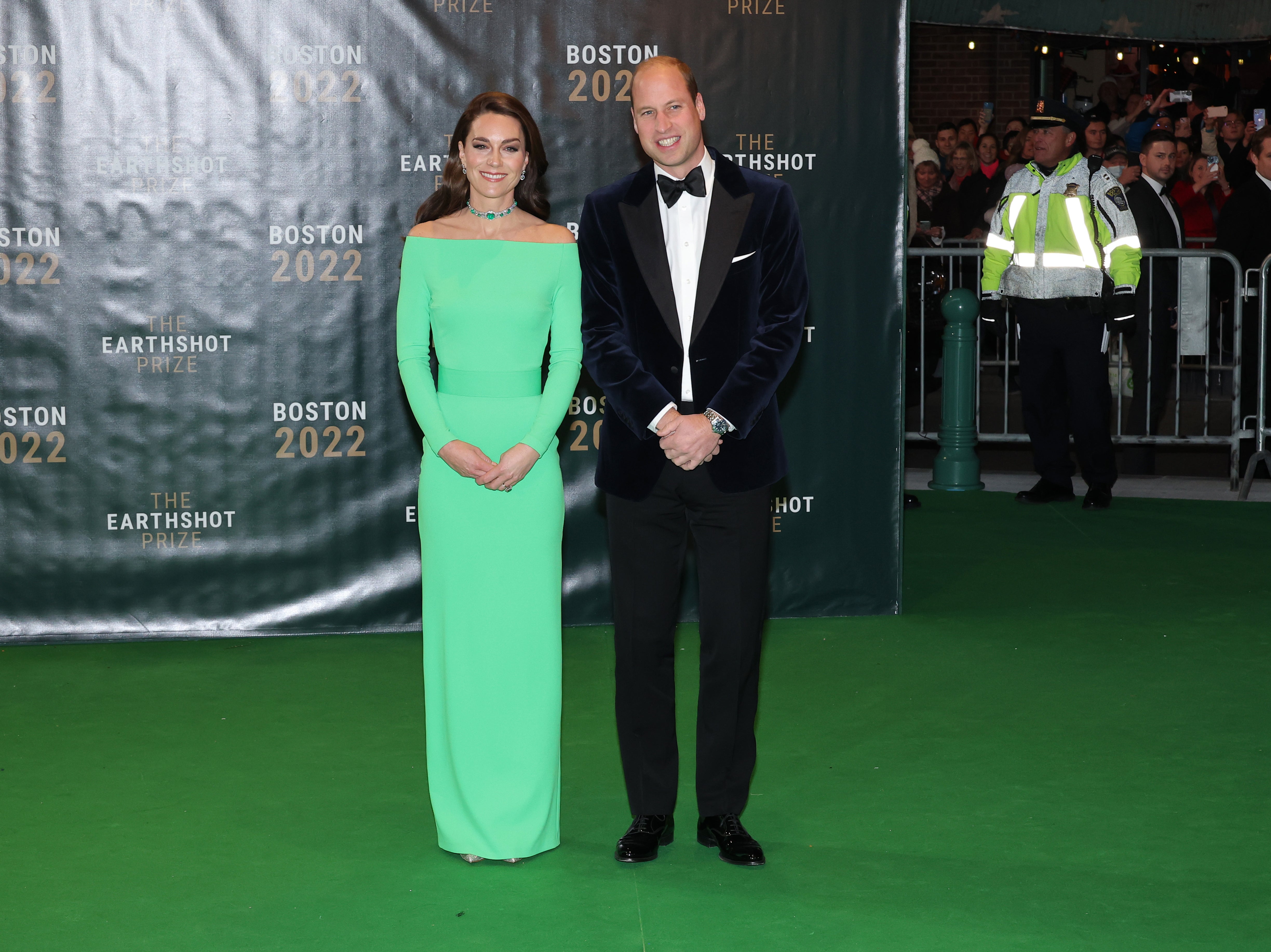 Royal news – live: William and Kate arrive at Earthshot Prize green carpet amid three-day trip to US
