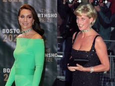 Princess Kate wears Princess Diana’s emerald choker to Earthshot Prize: ‘The revenge choker’