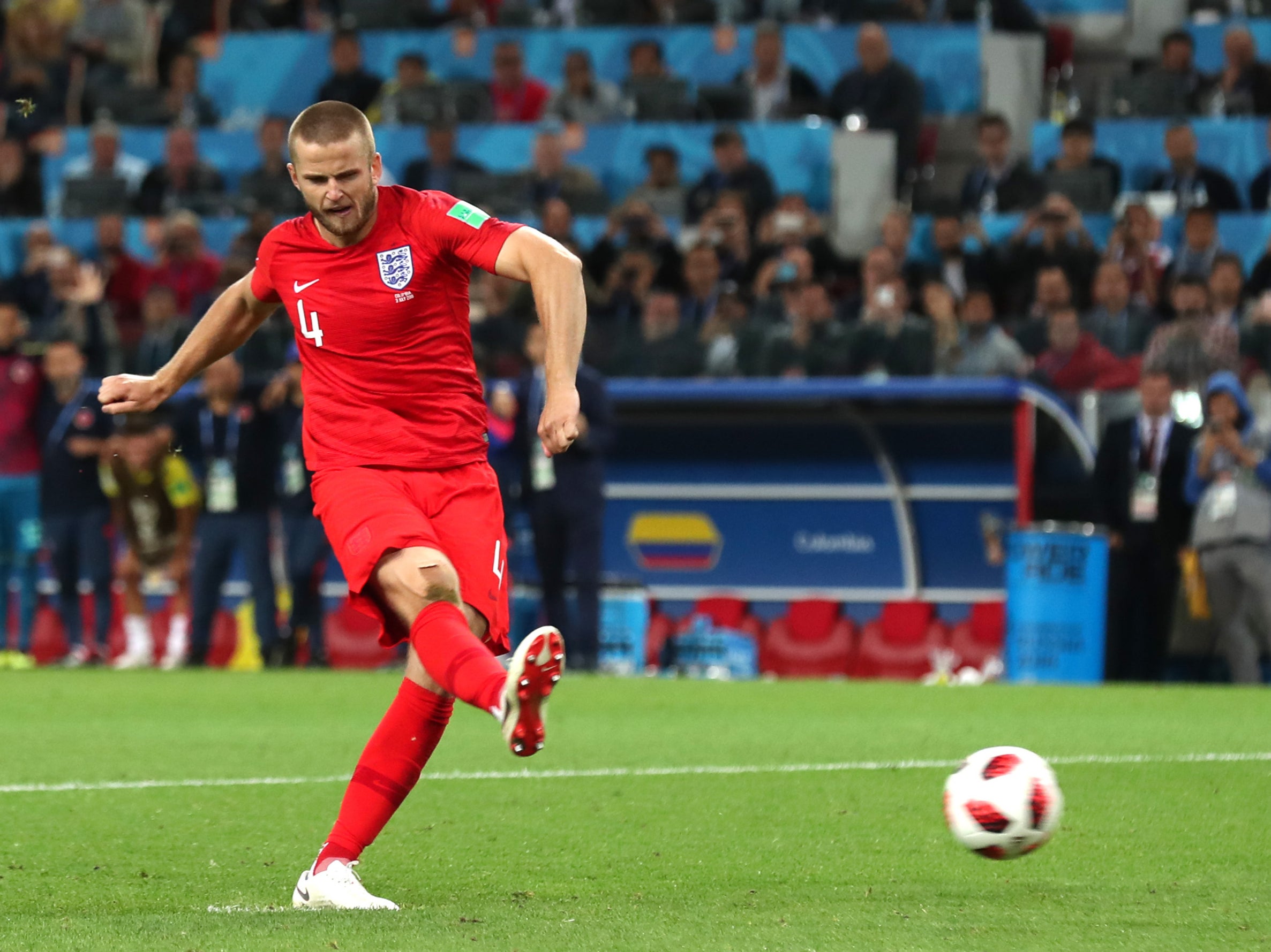 Eric Dier scored the fifth penalty of the shoot-out against Colombia