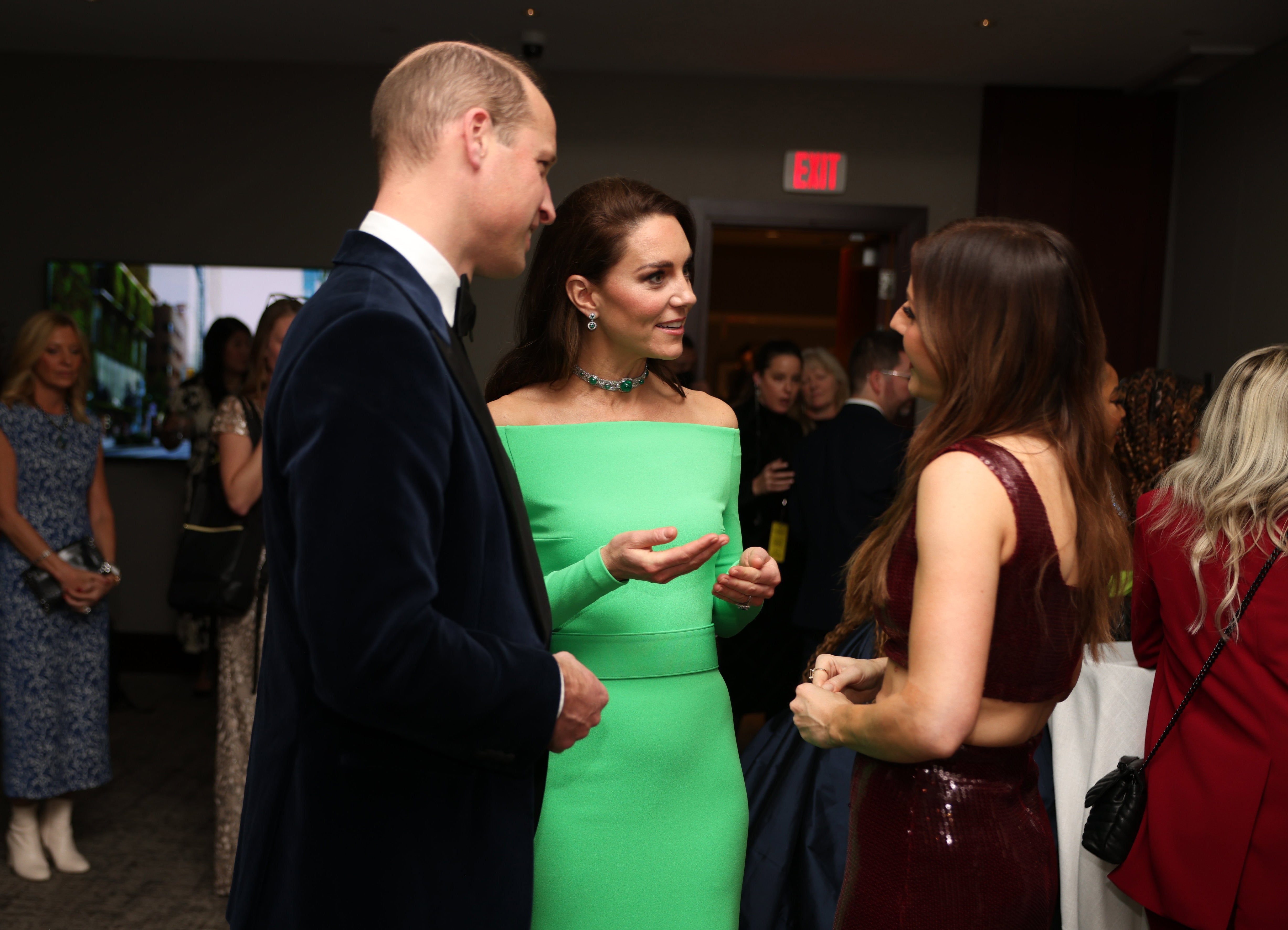 Catherine, Princess of Wales, Prince William, Prince of Wales and Ellie Goulding attend The Earthshot Prize 2022