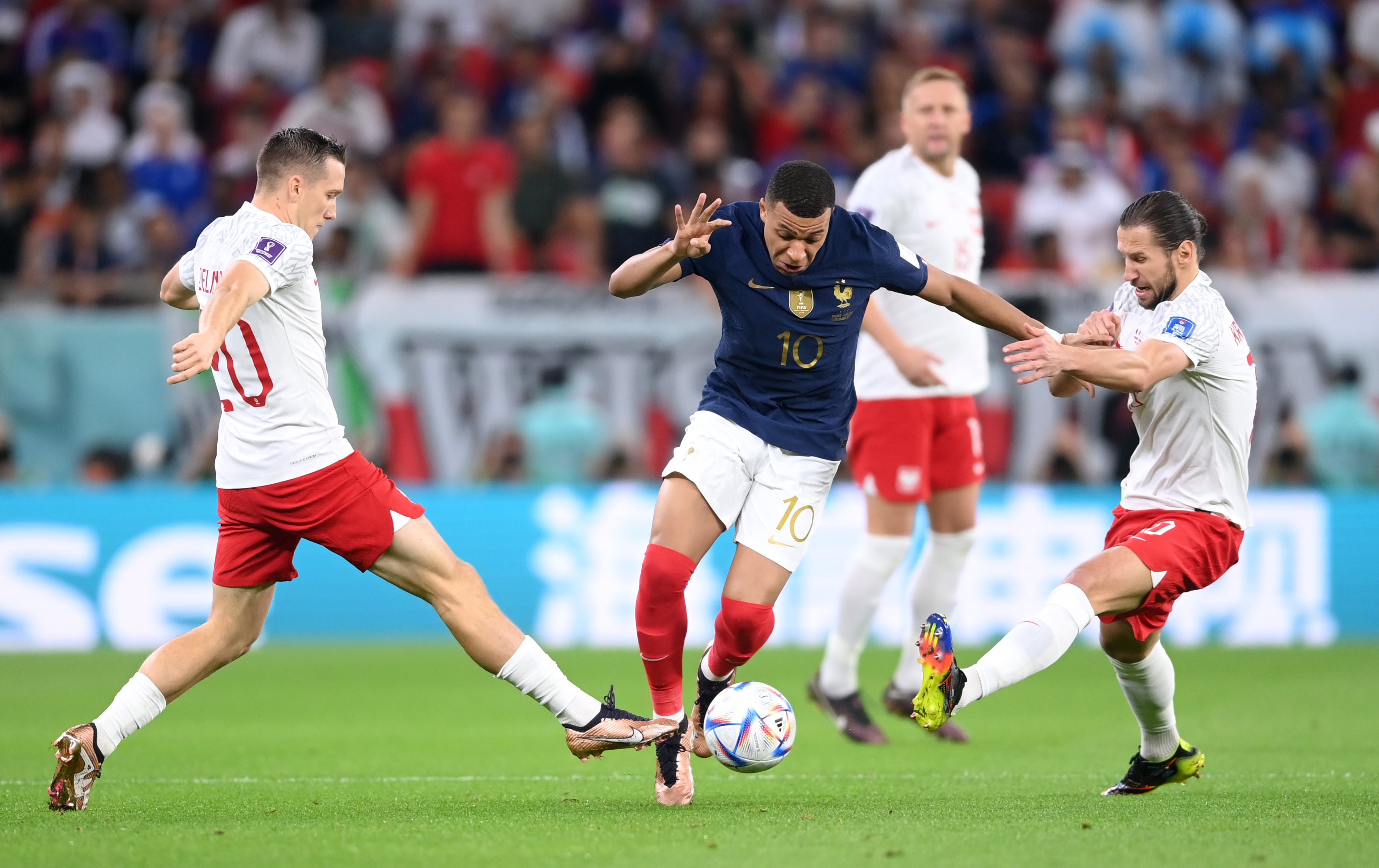 Mbappe ran Poland ragged during the 3-1 victory