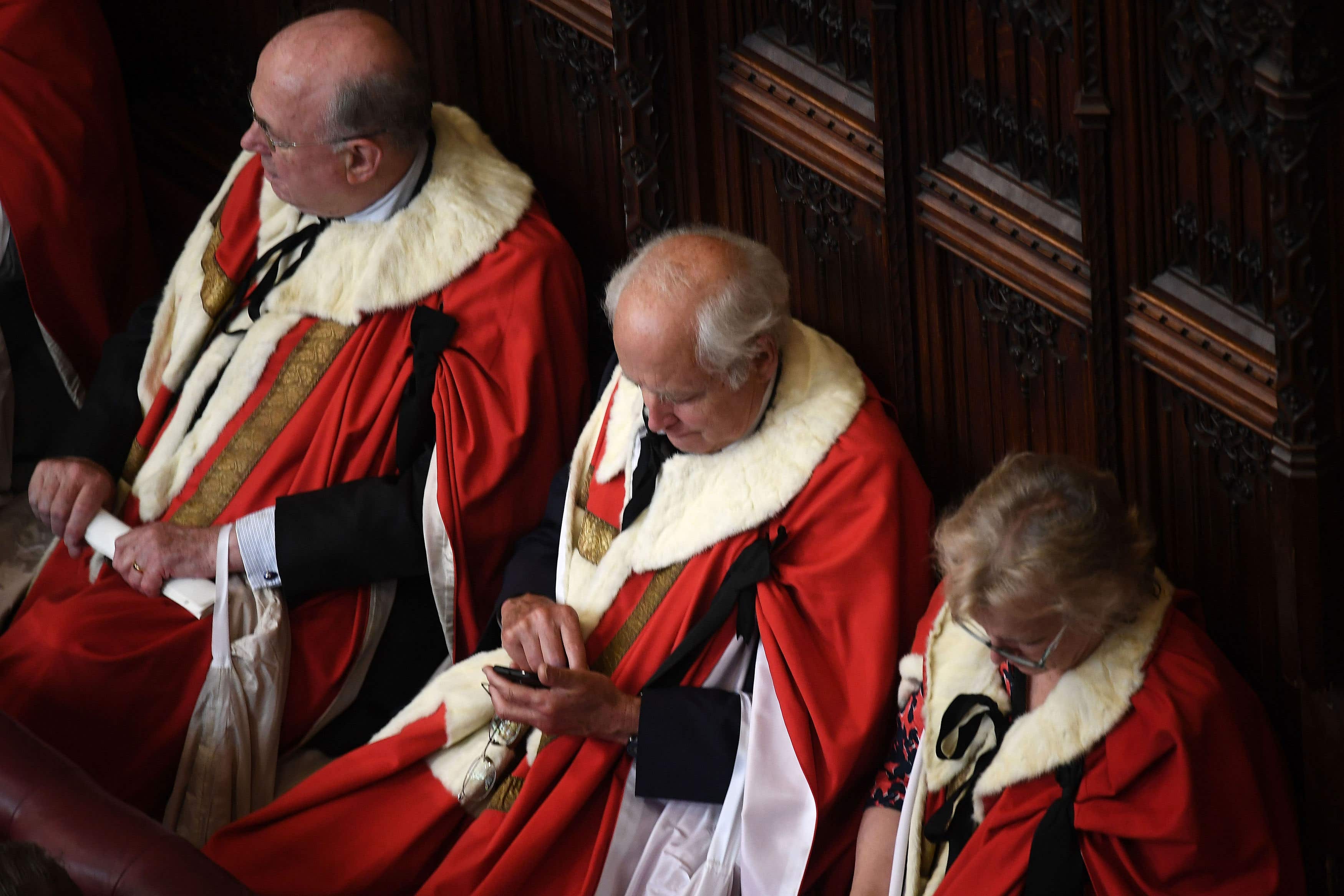 Former prime minister Gordon Brown said the current House of Lords was ‘indefensible’ as he set out plans for Labour to abolish the upper chamber and replace it with a smaller democratic body (Carl Court/PA)