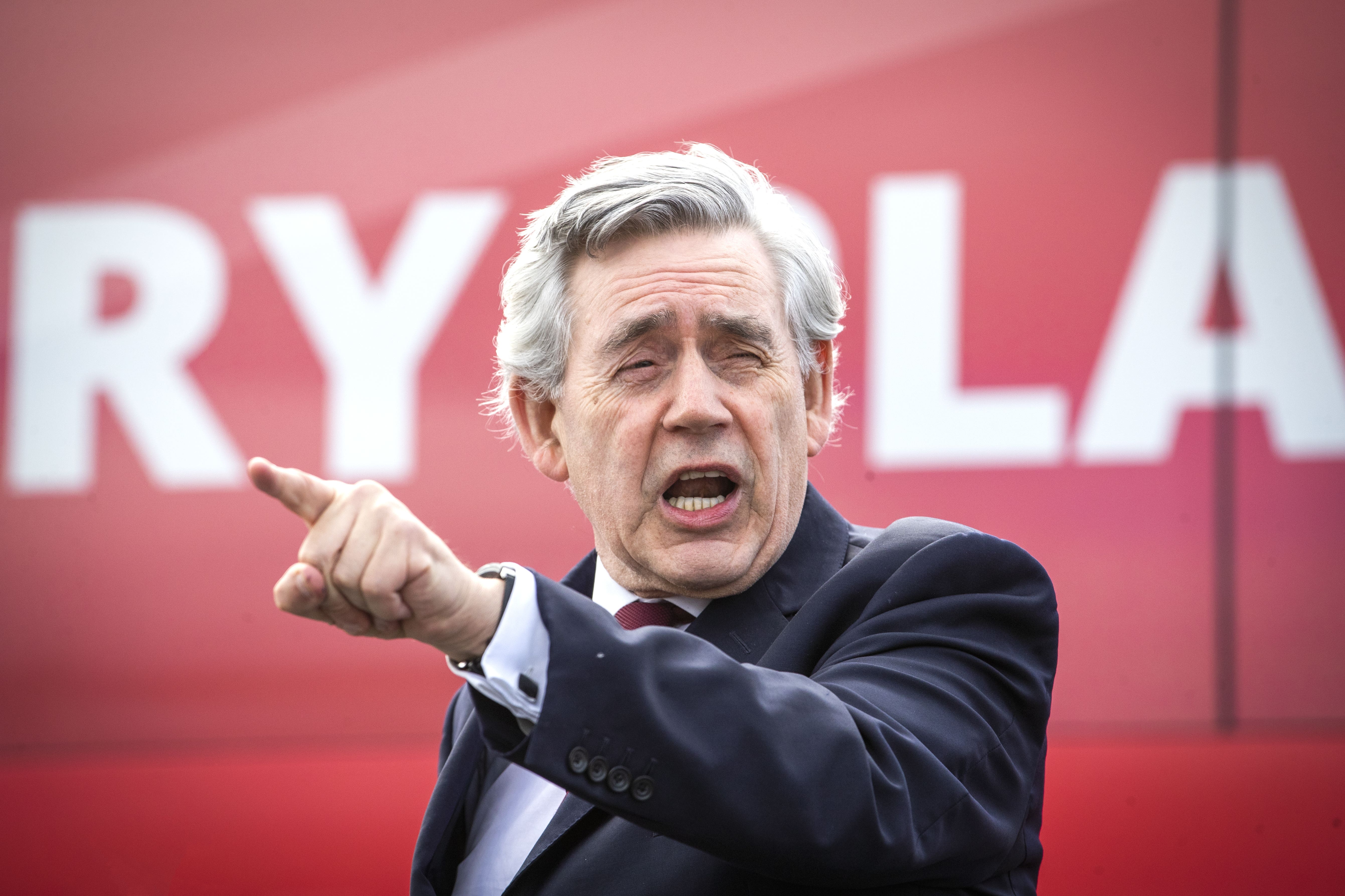 Former prime minister Gordon Brown (Jane Barlow/PA)