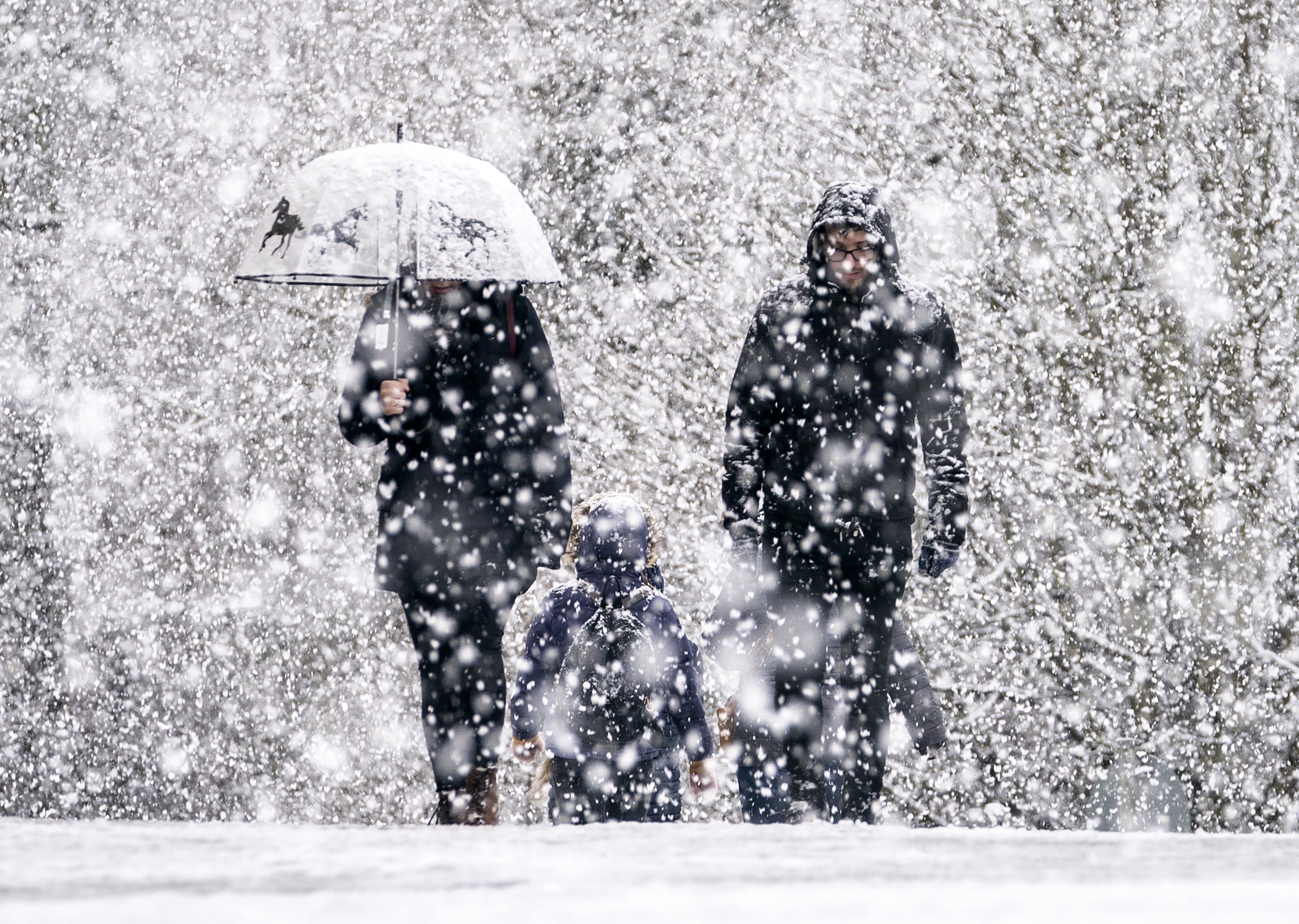 The southwest of England could experience temperatures as low as -5C