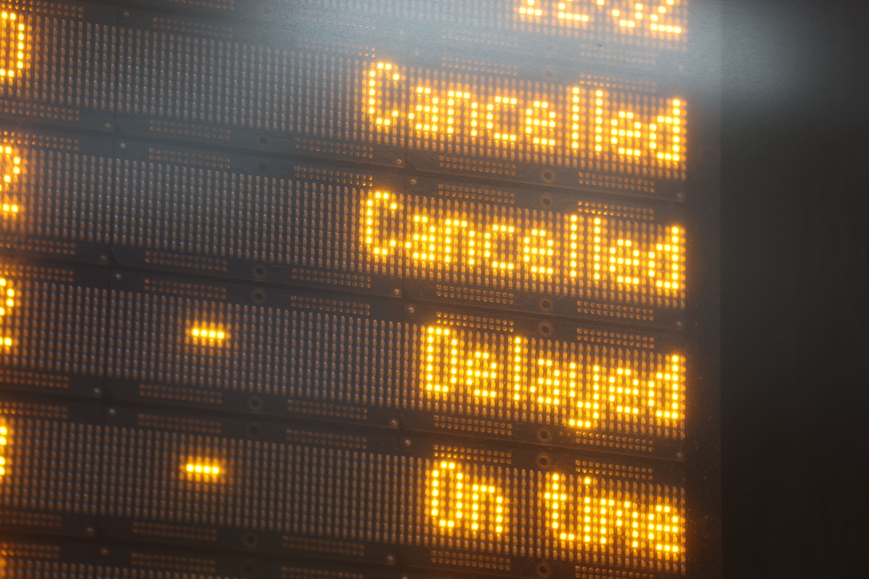 The departures board at Victoria Station, London (James Manning/PA)