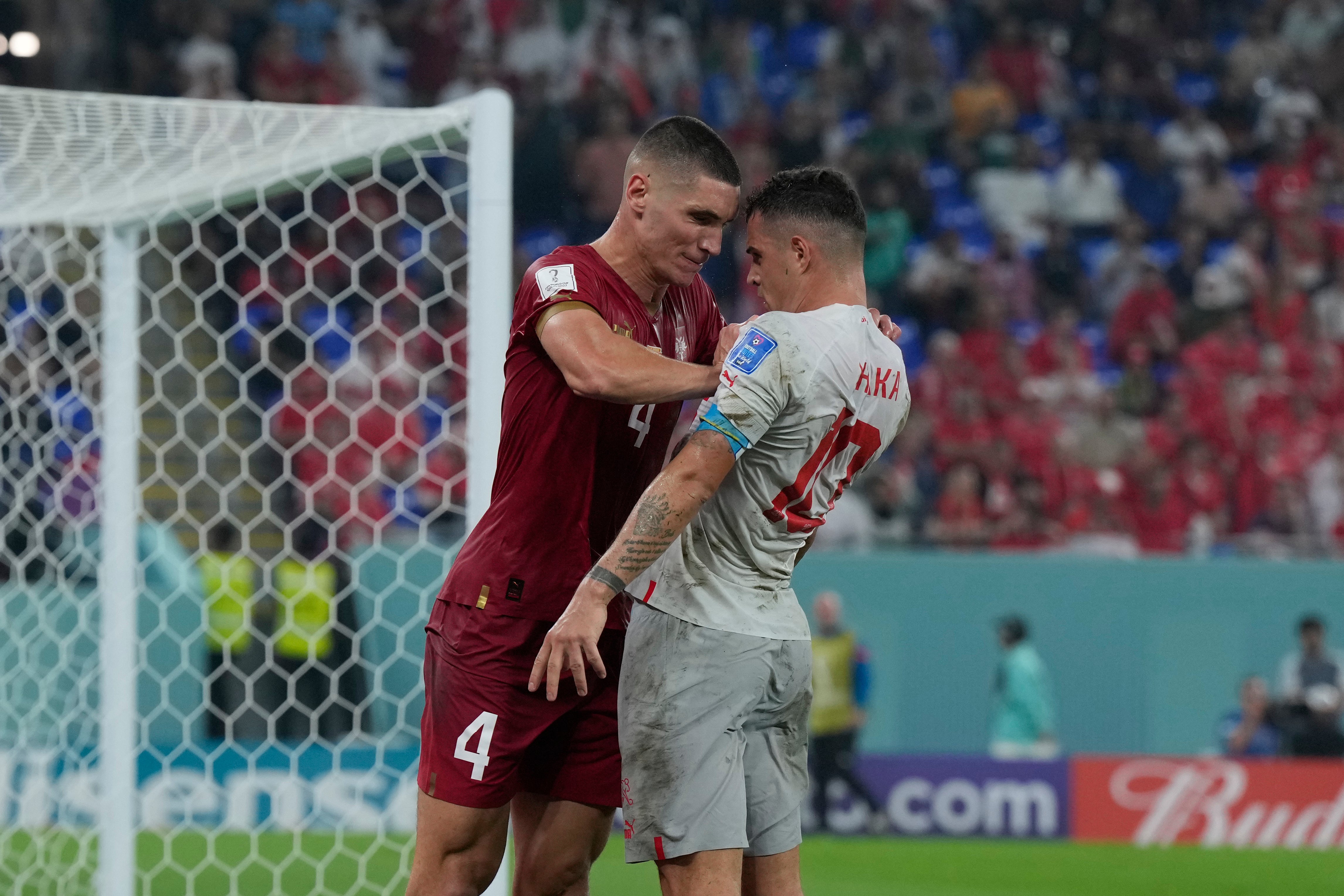 APTOPIX WCup Serbia Switzerland Soccer