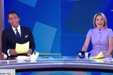 Amy Robach and TJ Holmes taken off air by ABC News amid relationship rumours