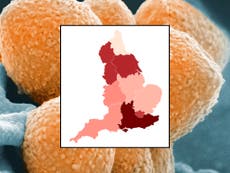 Strep A cases in your area as hundreds of infections reported across UK 