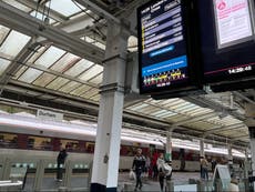 Last hopes of avoiding rail strikes dashed in run-up to Christmas