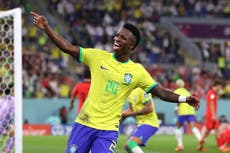 Brazil vs South Korea player ratings: Vini Jr stars despite Neymar return