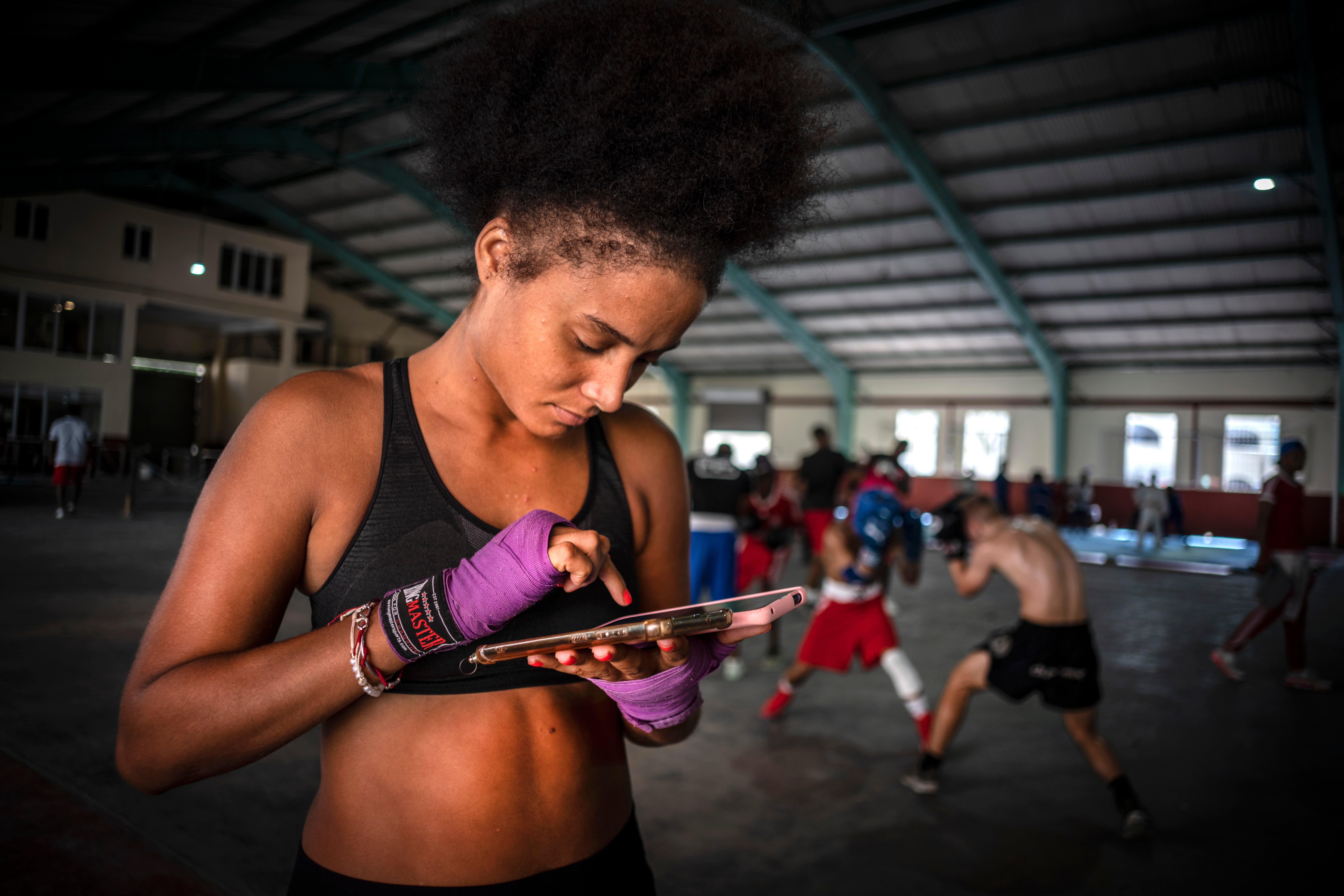 Cuba Women Boxing
