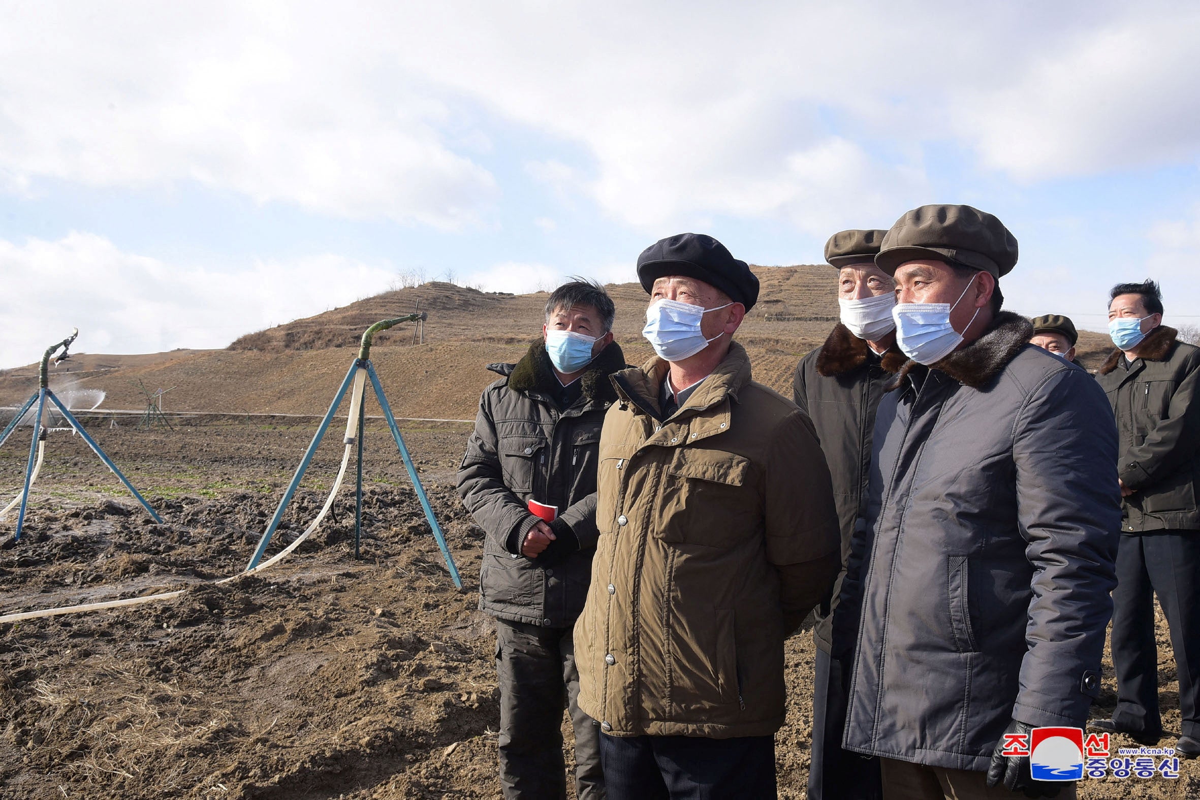 North Korea’s Premier Kim Tok Hun inspects projects in various sectors, in North Korea, in this undated photo released on 5 December, 2022 by North Korea’s Korean Central News Agency (KCNA