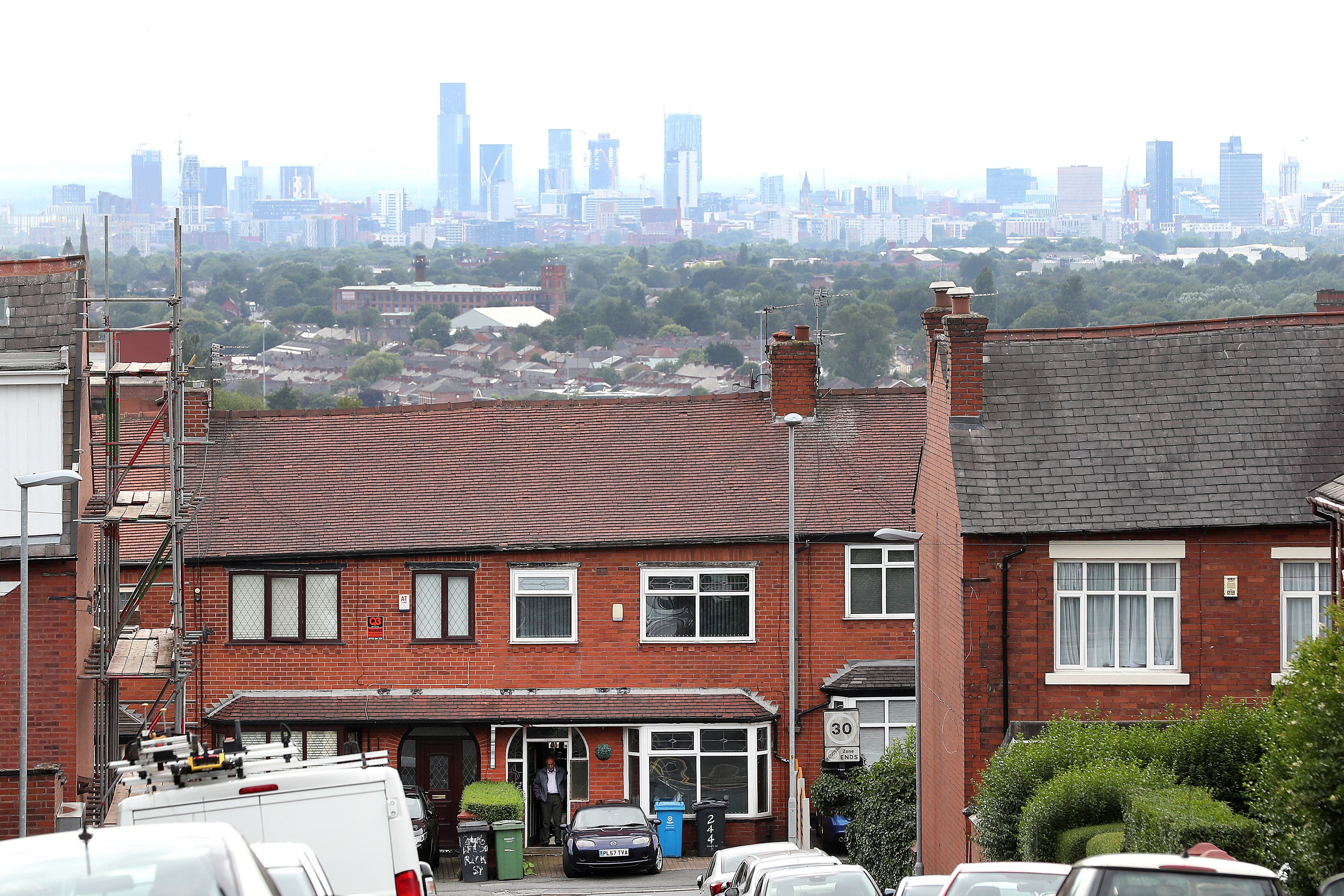 The Manchester skyline (Martin Rickett/PA)