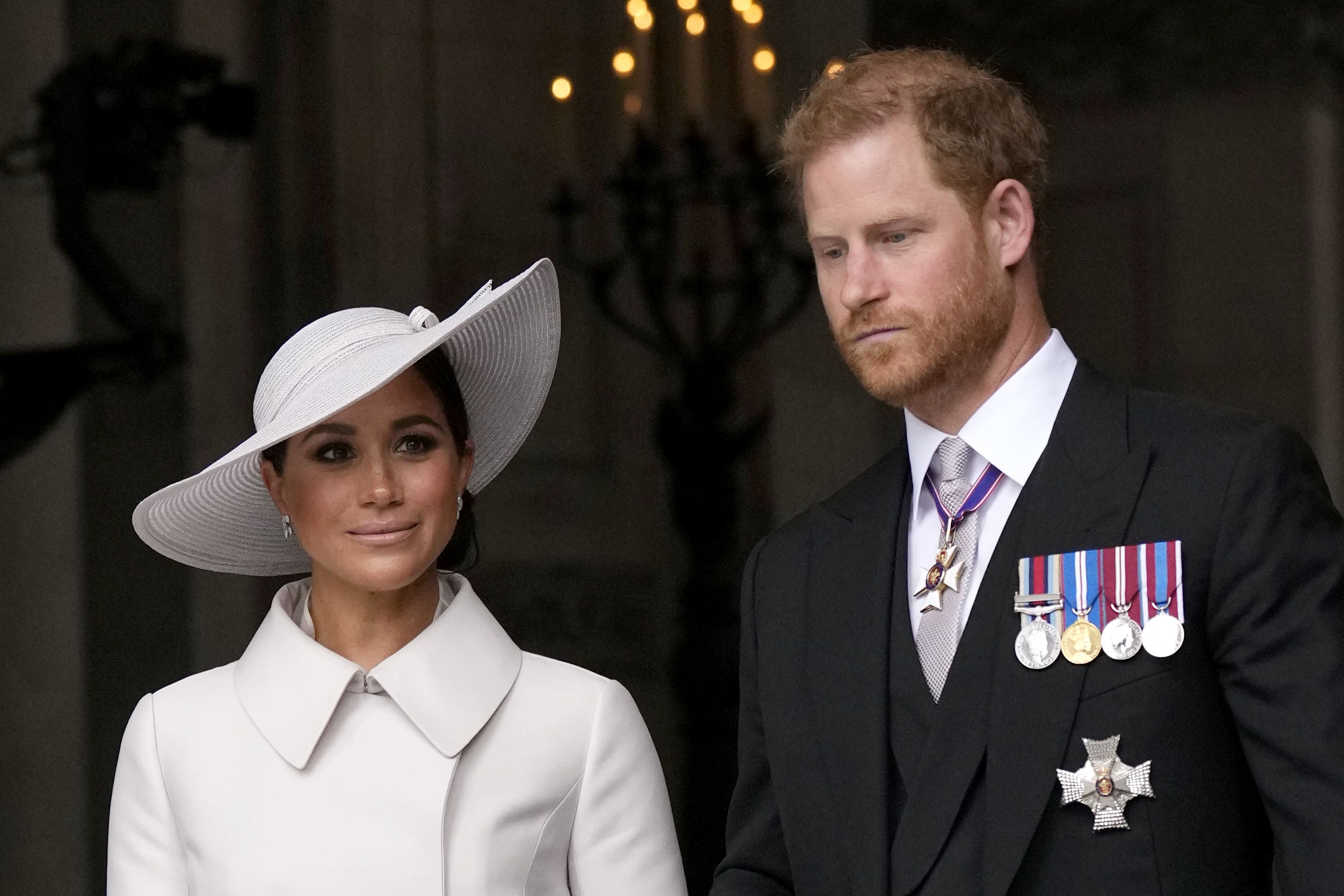 The Duke and Duchess of Sussex (PA)