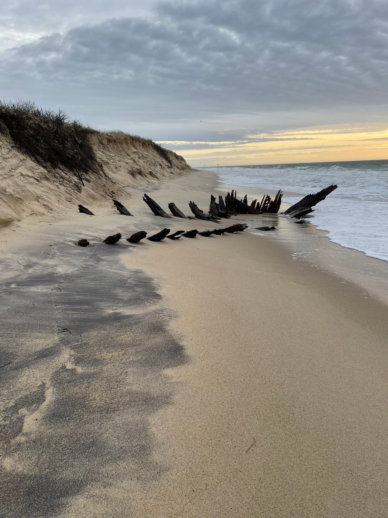 Ships in the area were often wrecked by fierce storms