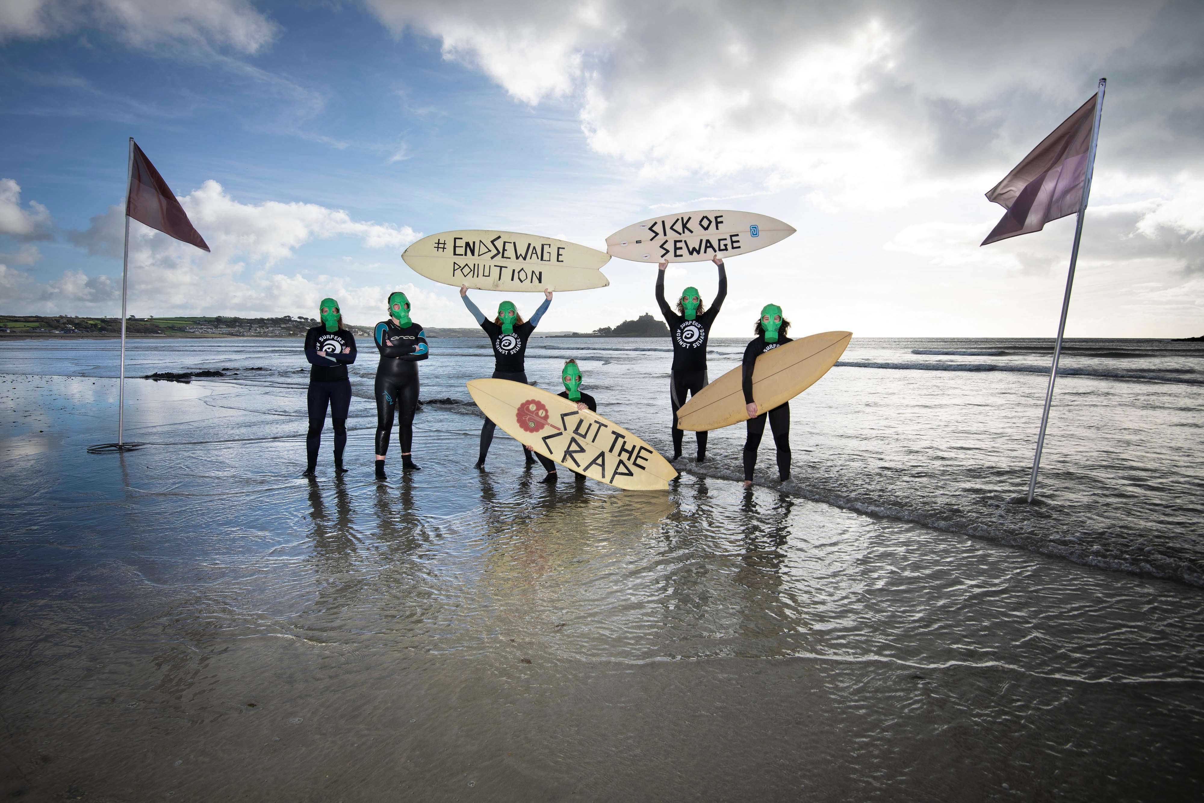 Environmental campaign group Surfers Against Sewage have called the discharges ‘scandalous’