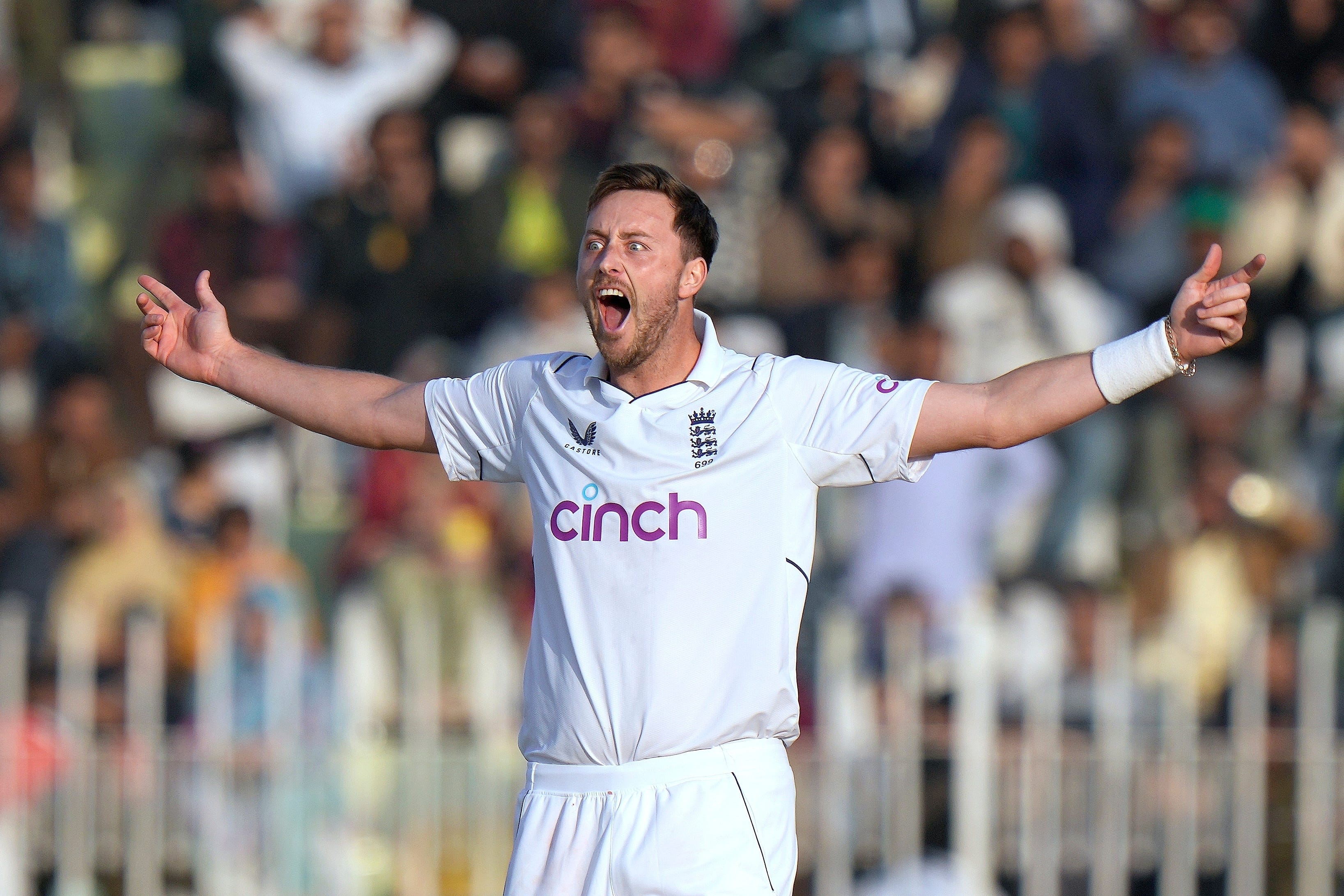 England bowler Ollie Robinson will hope to feature in the Ashes