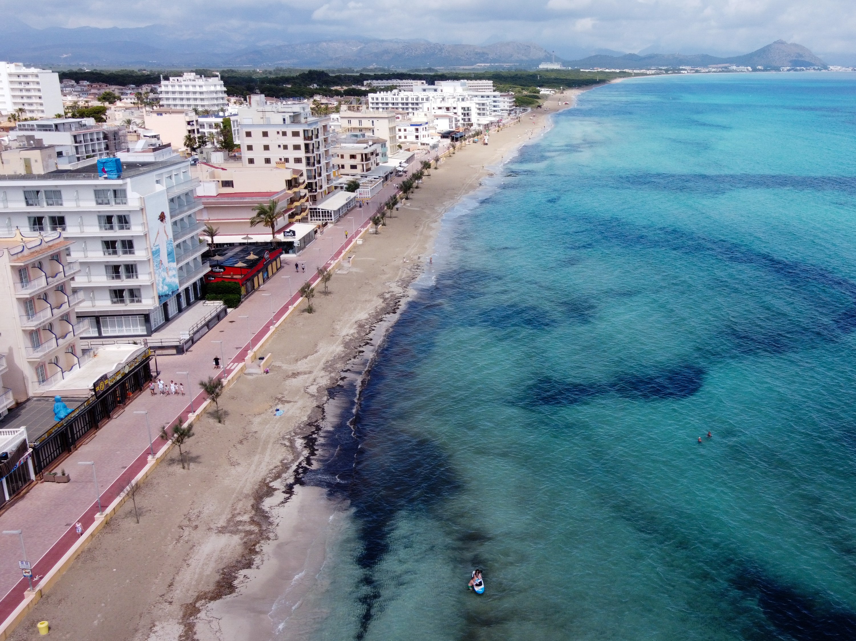 A British man’s body was reportedly discovered just off Can Picafort beach