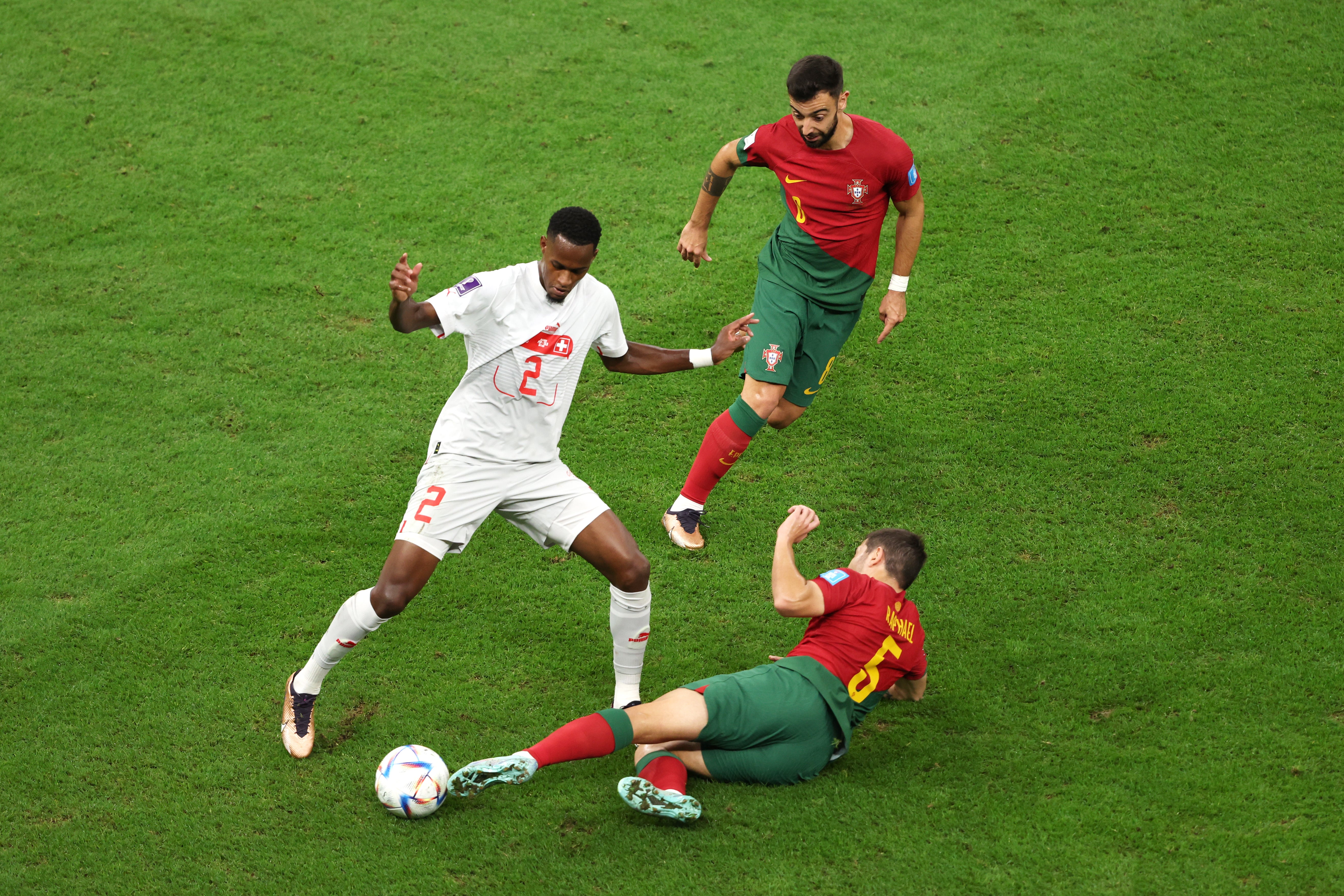 Edimilson Fernandes had a night to forget for Switzerland