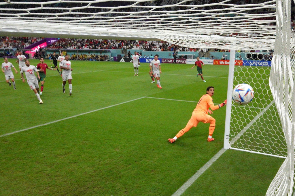 Ramos stunned Sommer with an unstoppable shot into the top corner