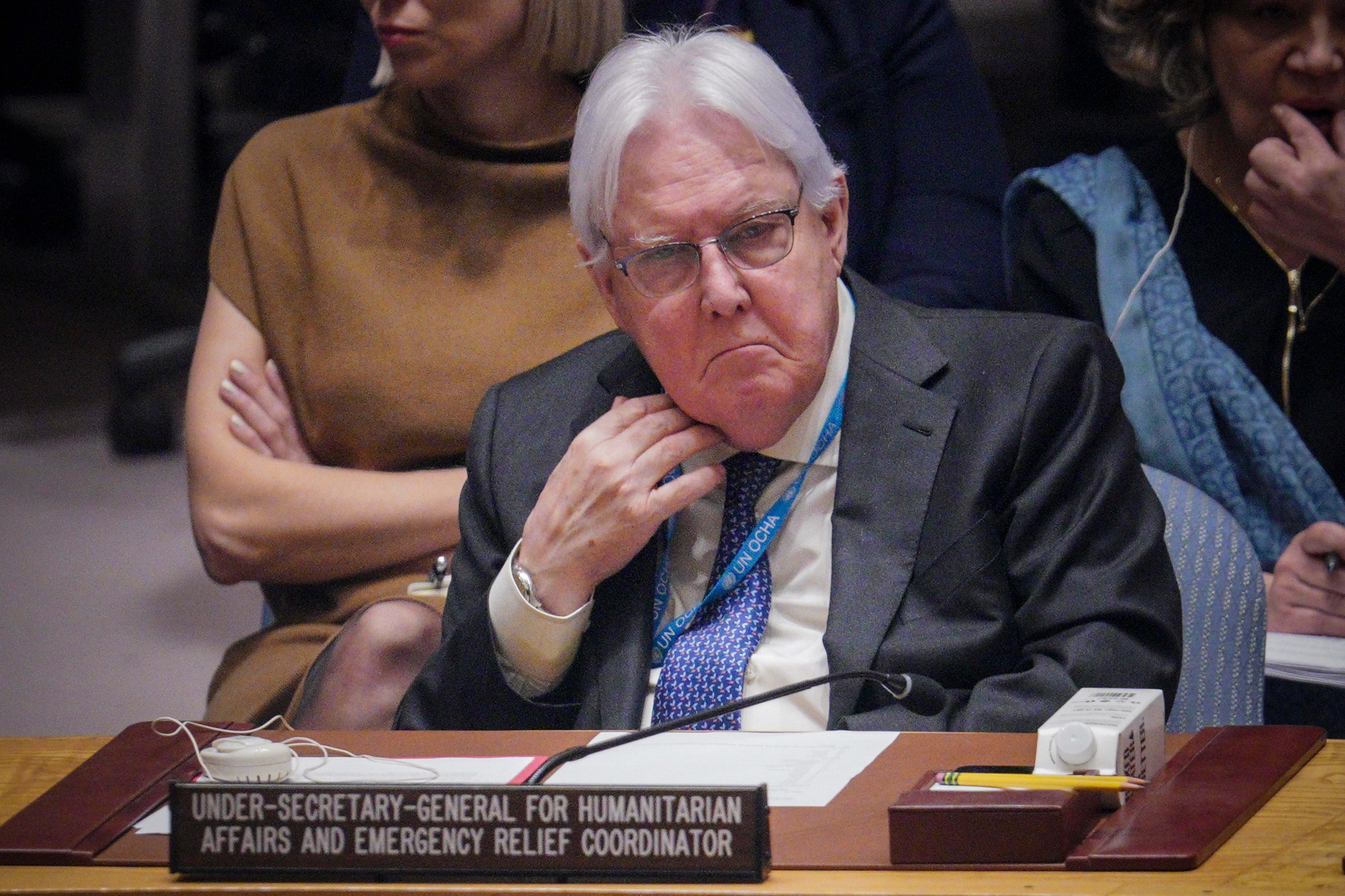 UN aid chief Martin Griffiths