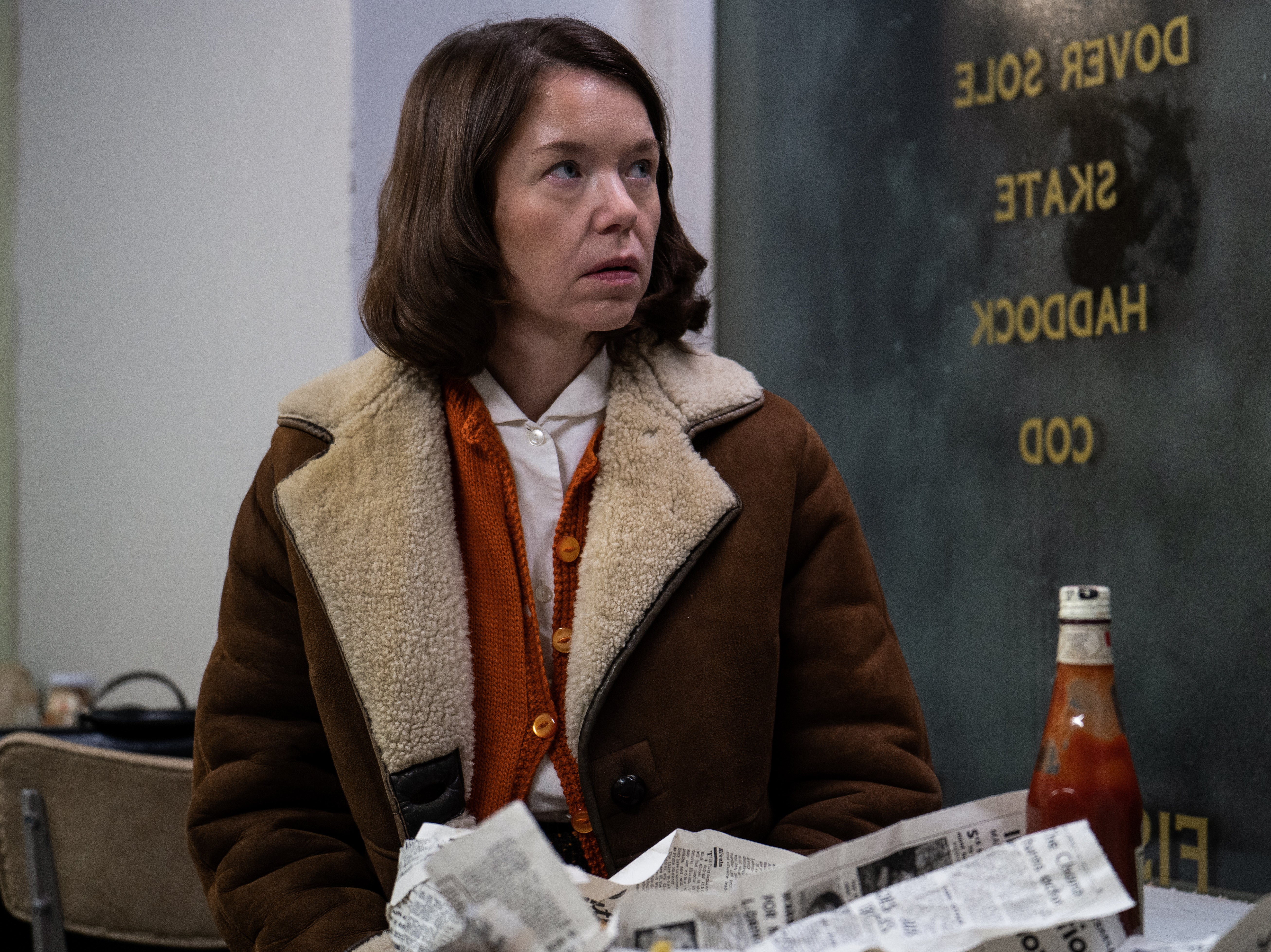 Hidden agenda: Anna Maxwell Martin stars as MI5 agent Lily Thomas