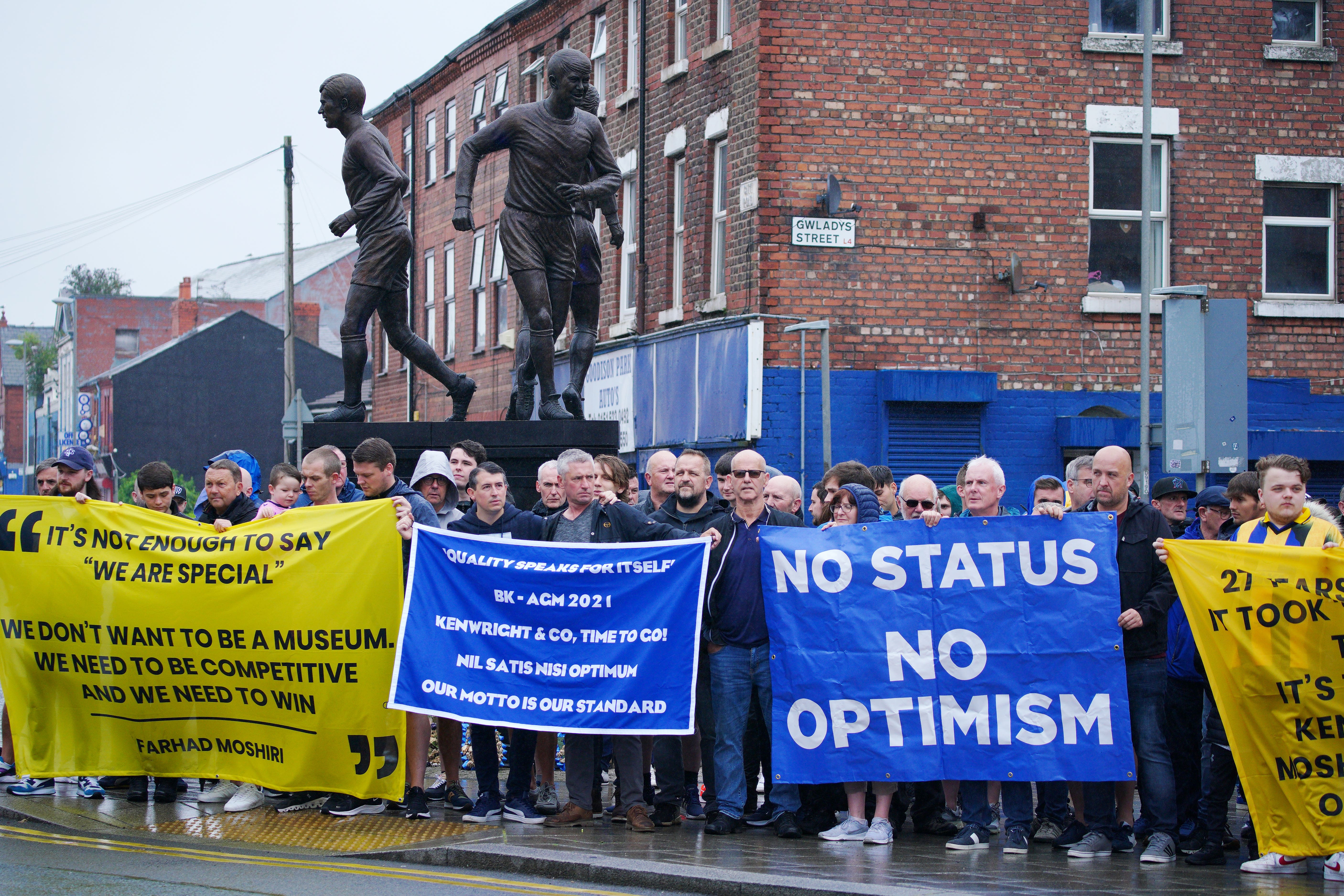 An Everton fans pressure group have written an open letter to owner Farhad Moshiri (Peter Byrne/PA)