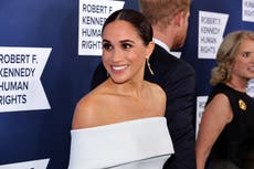 Harry and Meghan news: Meghan echoes Kate’s Boston look at NYC awards ahead of bombshell Netflix documentary