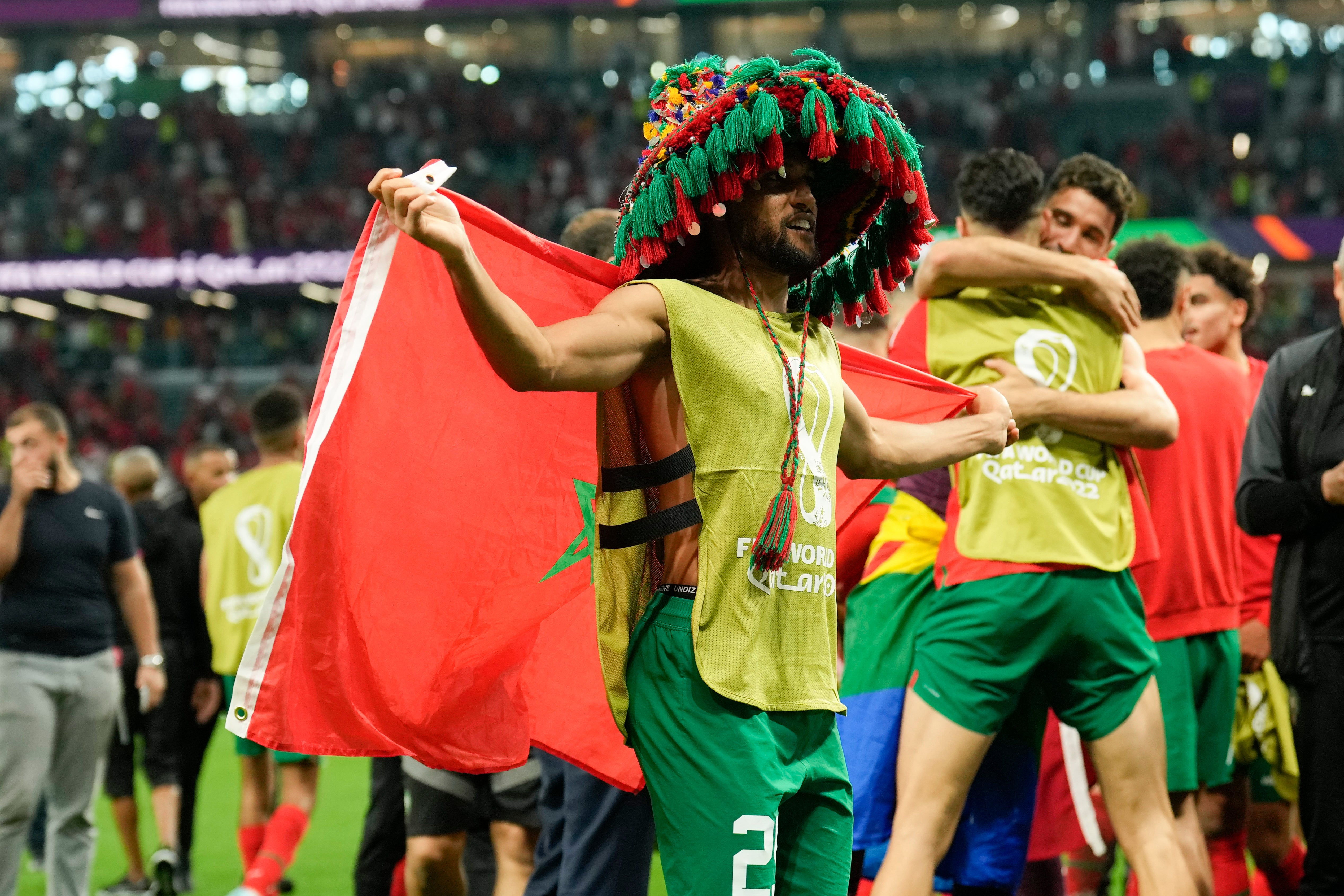 WCup Morocco Spain Soccer