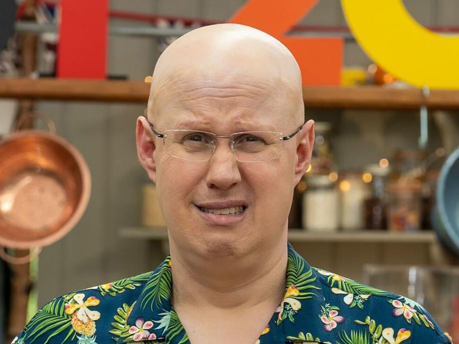 Matt Lucas presenting ‘Bake Off’