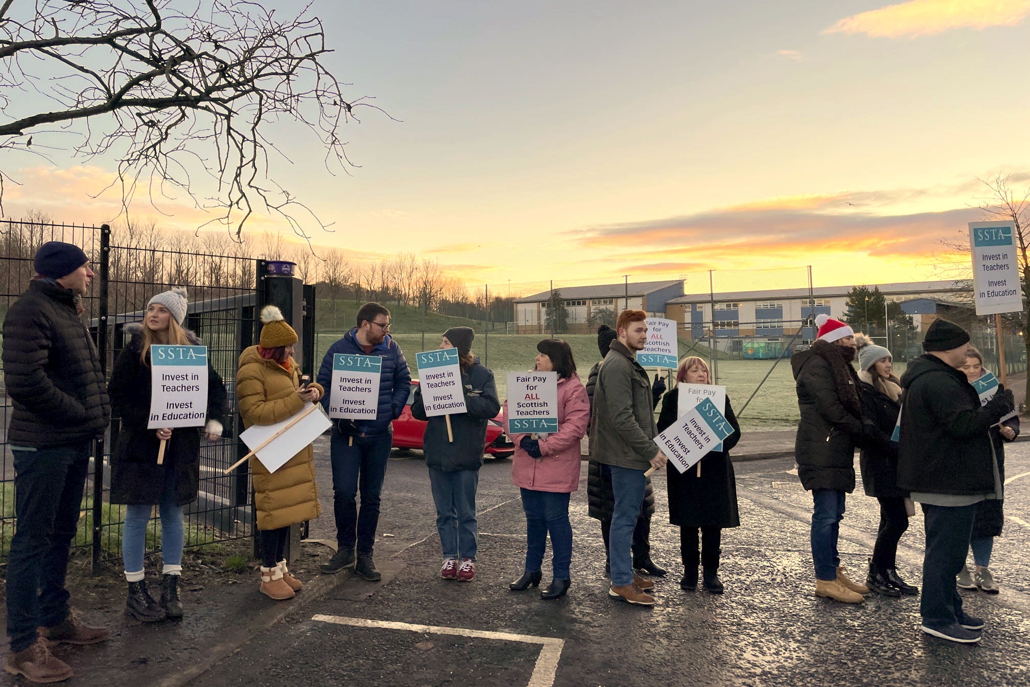 Teachers have warned there could be further strikes in Scotland’s schools without a ‘significantly improved’ pay offer (Lucinda Cameron/PA)