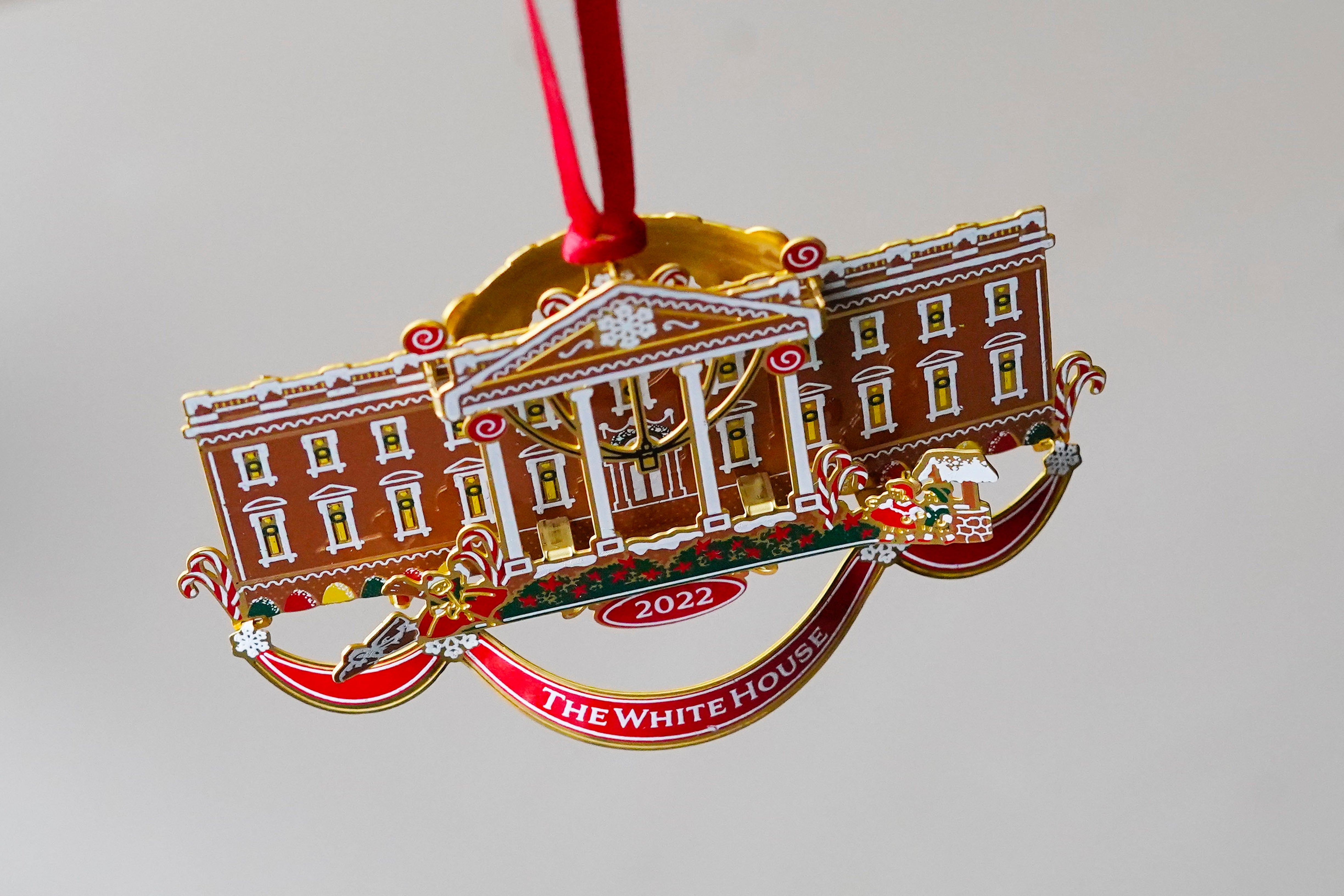 White House Christmas Ornament