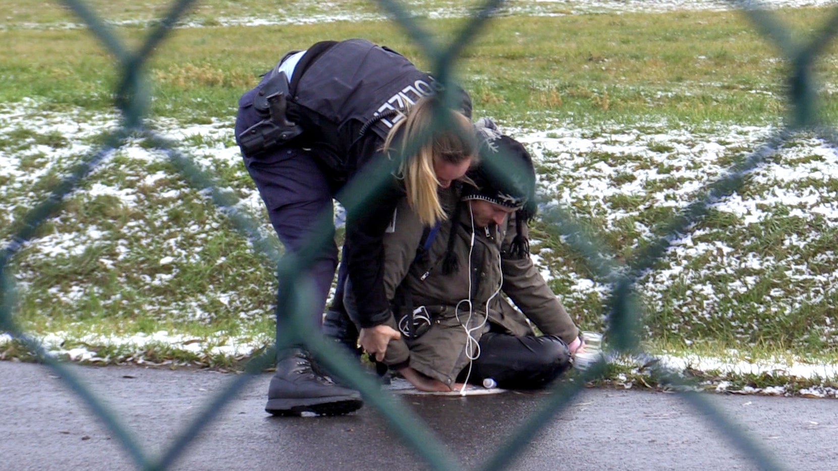 Germany Climate Airport Protest