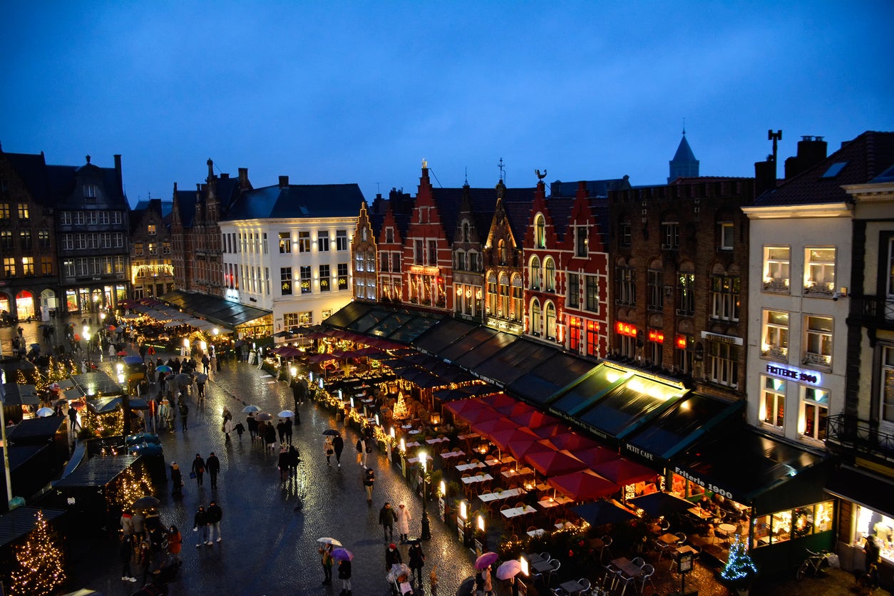 Bruges has two separate Christmas markets