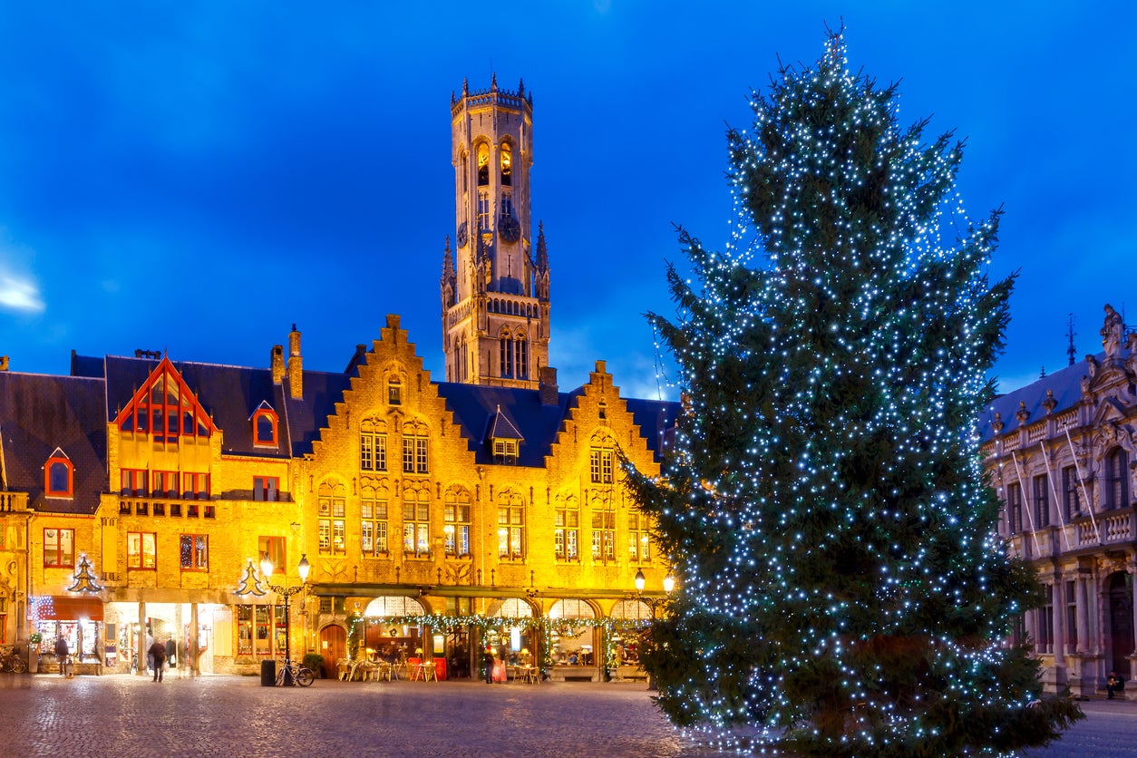 Bruges gets a festive makeover every December