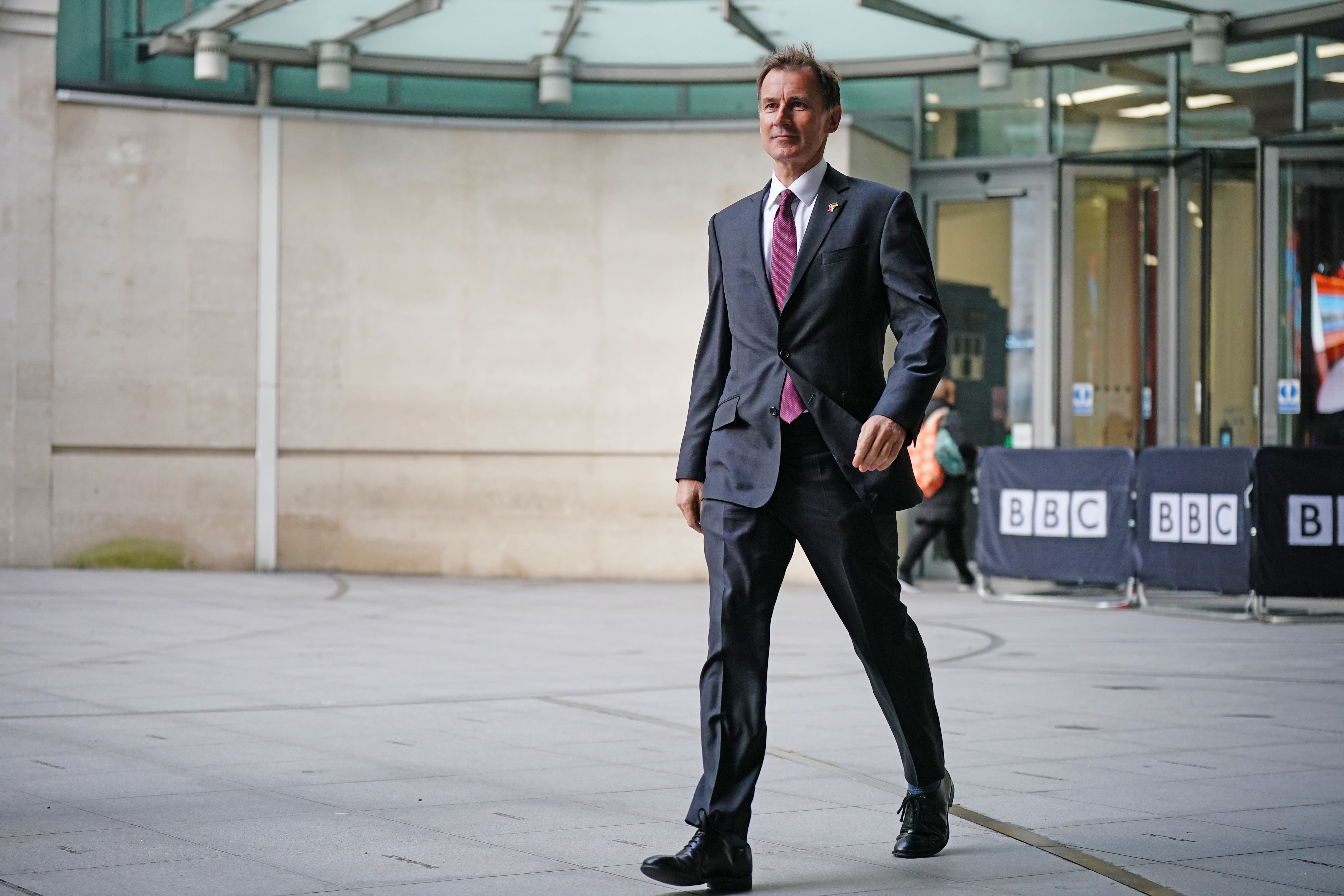 Jeremy Hunt (Aaron Chown/PA)