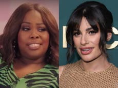 Glee’s Amber Riley says former co-star Lea Michele ‘would probably say she doesn’t see race’